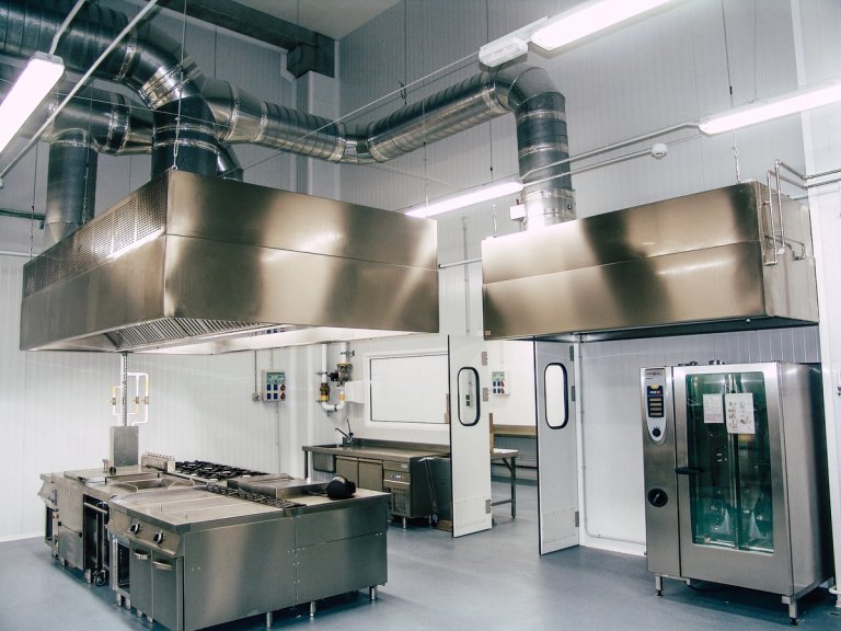 Campanas extractoras para extracción humo de Hornos