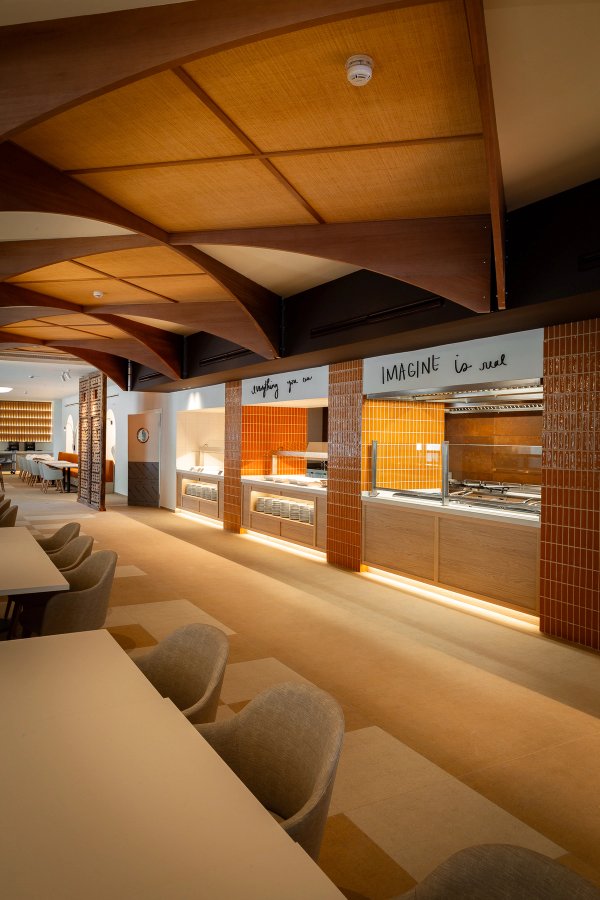Campana extractora Morgui al buffet d'un Hotel