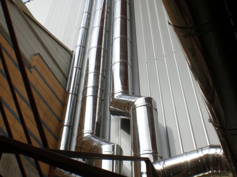 Conductos resistentes al fuego de Dinak