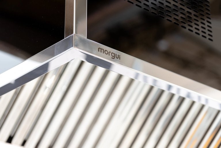 Campana extractora de Morgui amb acabat especial a Hostelco