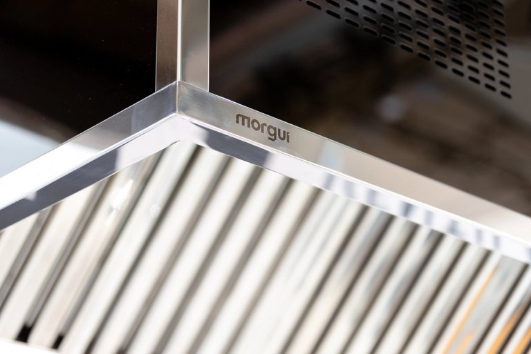 Campana extractora de Morgui amb acabat especial a Hostelco