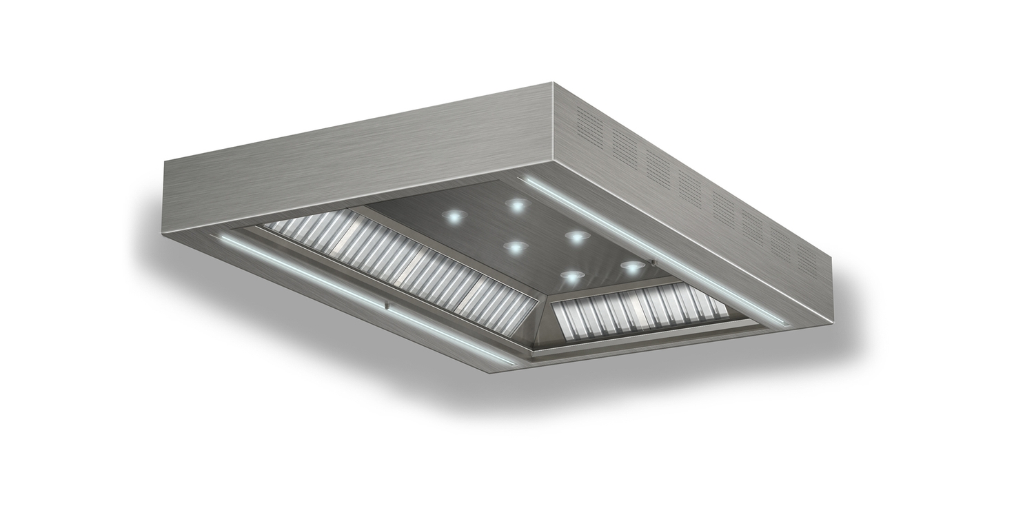 Campana Extractora Modelo Slim con Acabado Volt de Morgui