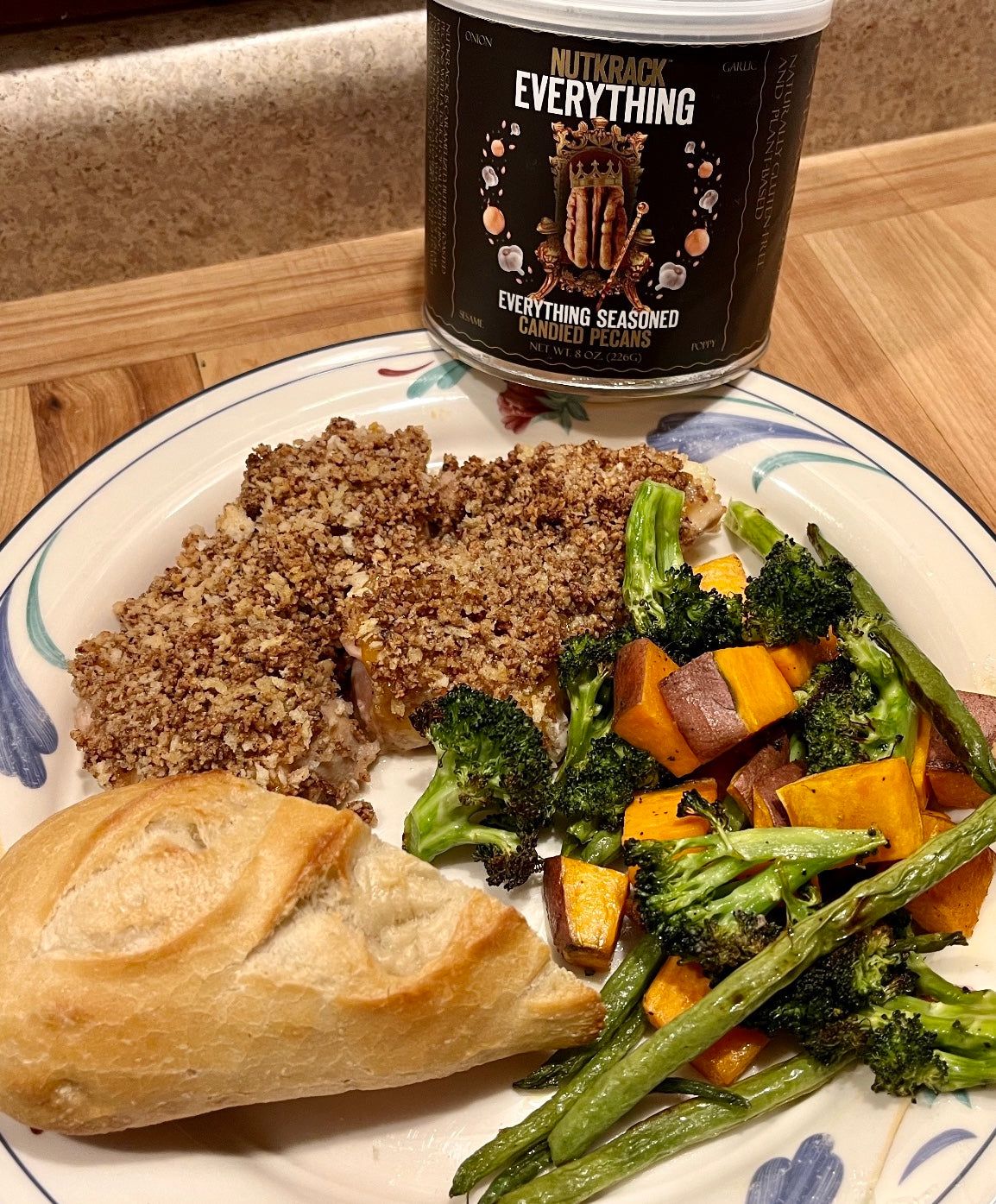 RECIPE: Everything Seasoned Pecan-Crusted Chicken