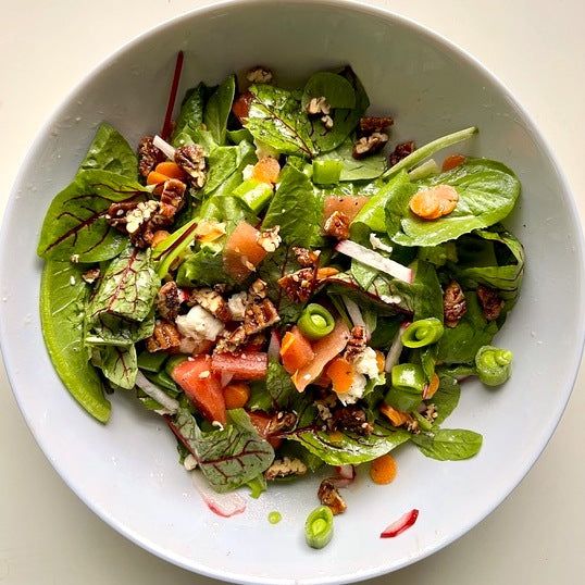Recipe: Summer salad with The Everything candied pecans