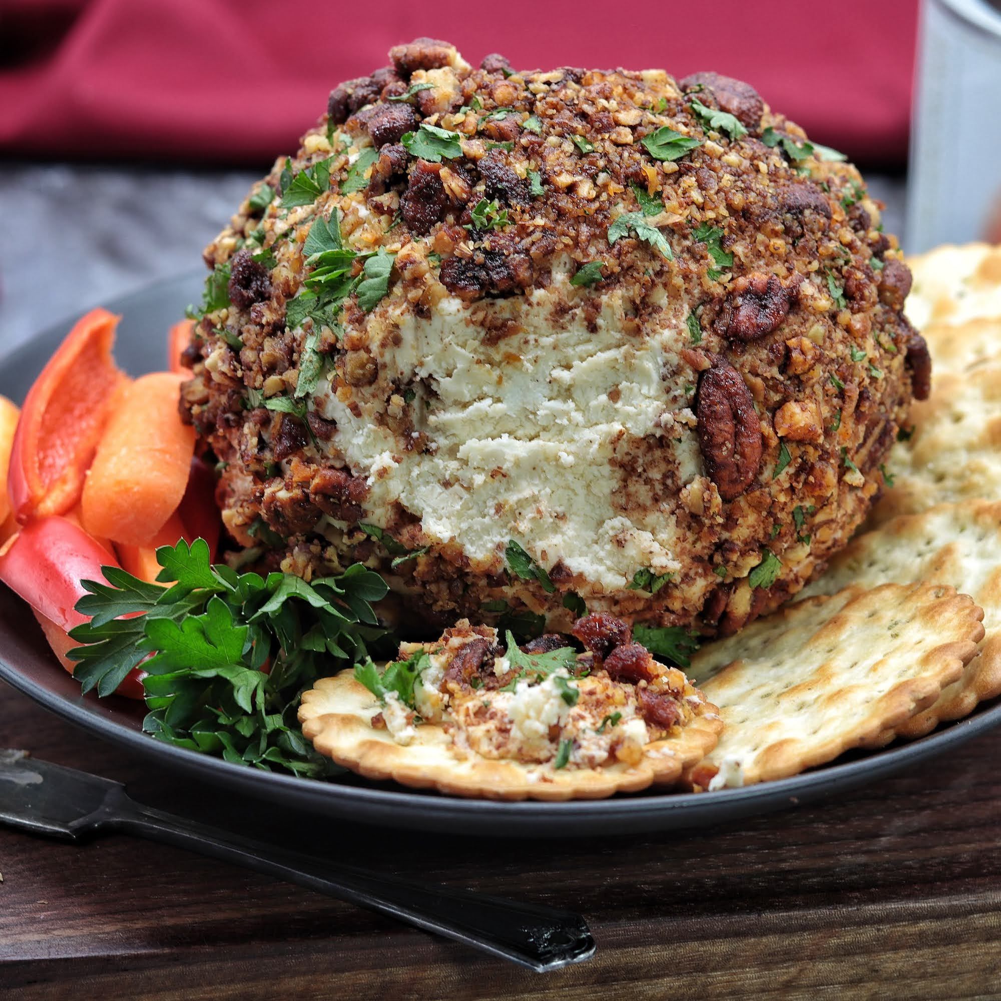 RECIPE: The Everything Seasoned Pecan Cheese Ball