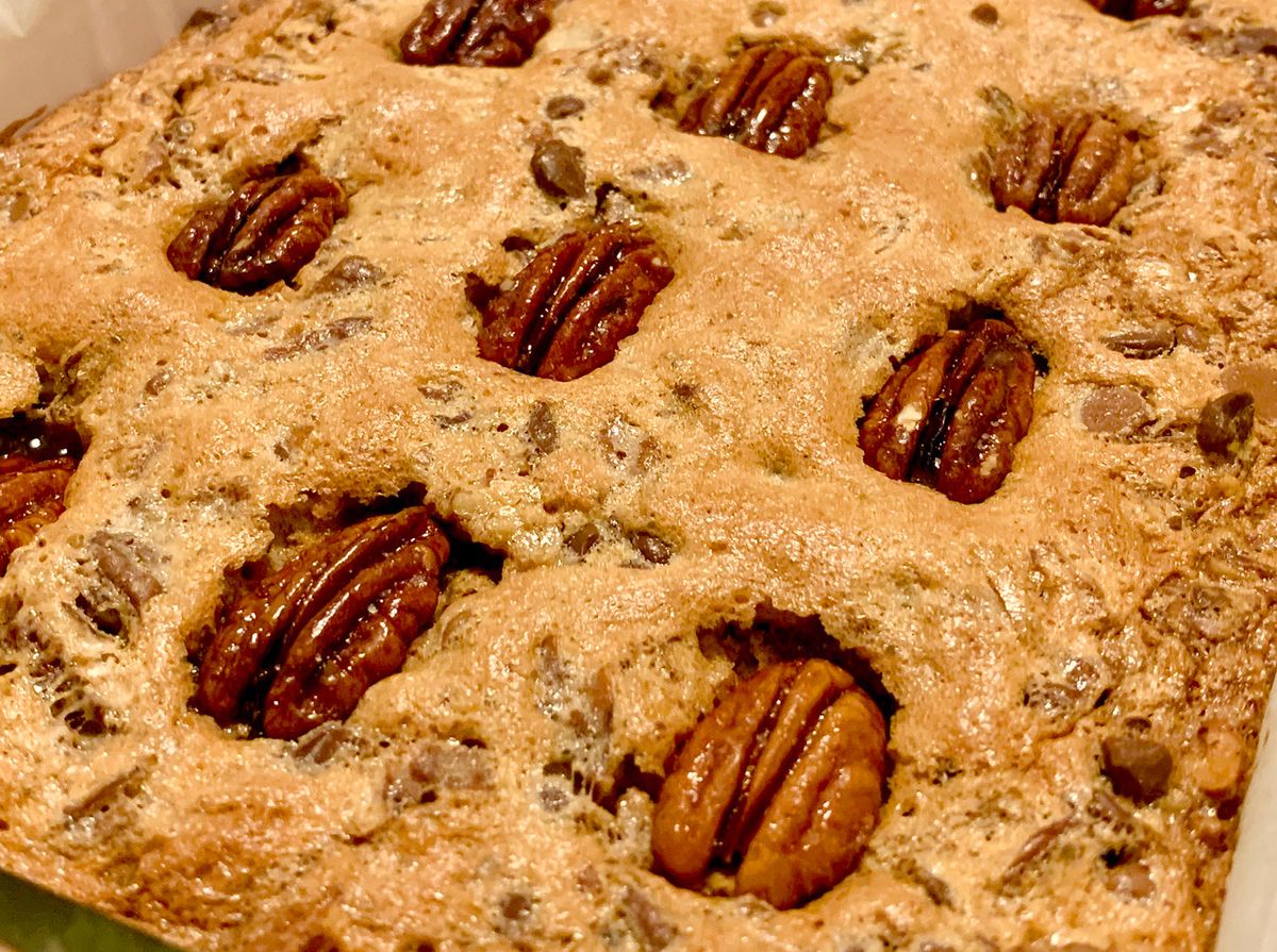 RECIPE: Fortune Favors Chocolate Pecan Pie Bars