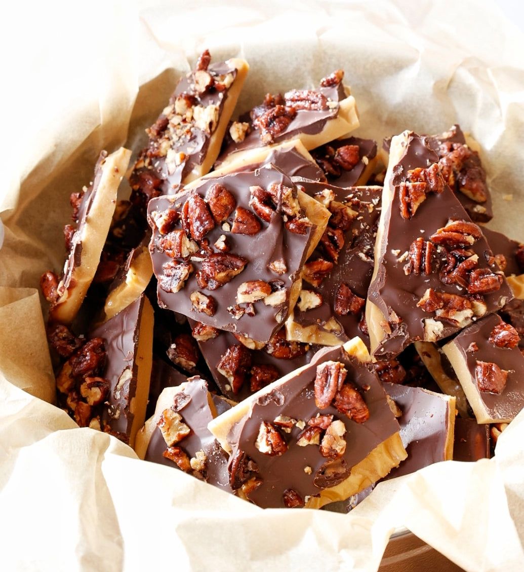 Chocolate Toffee with Fortune Favors The Classic