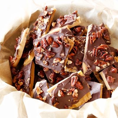 Chocolate Toffee with Fortune Favors The Classic
