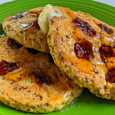 RECIPE: Eric's Keto-Friendly Pancakes studded with Fortune Favors Pecans