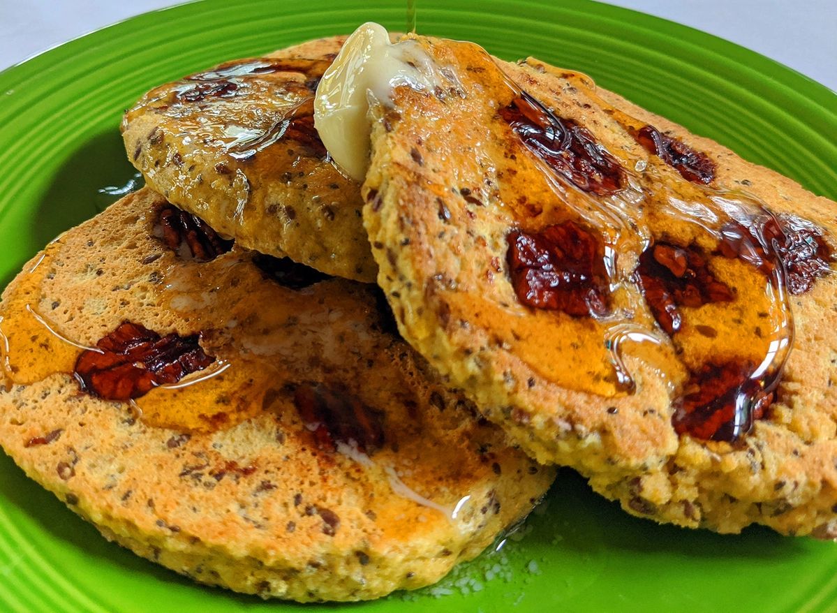 RECIPE: Eric's Keto-Friendly Pancakes studded with Fortune Favors Pecans