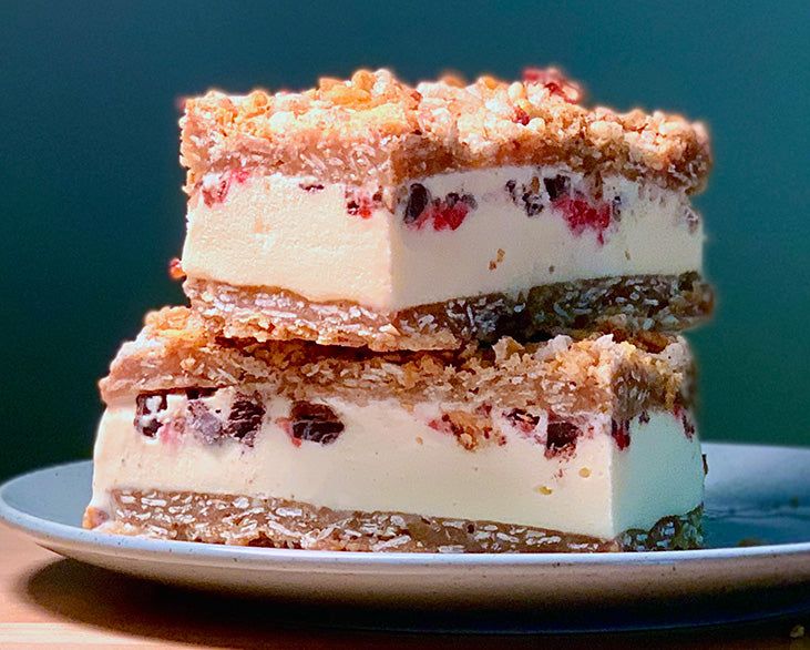 RECIPE: Chunky Oatmeal Pecan Ice Cream Sandwiches! (GF, Vegan options)