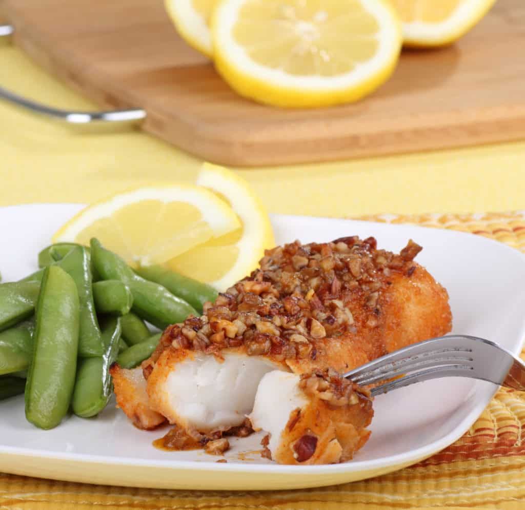 Spicy Pecan-Crusted Fish Fry