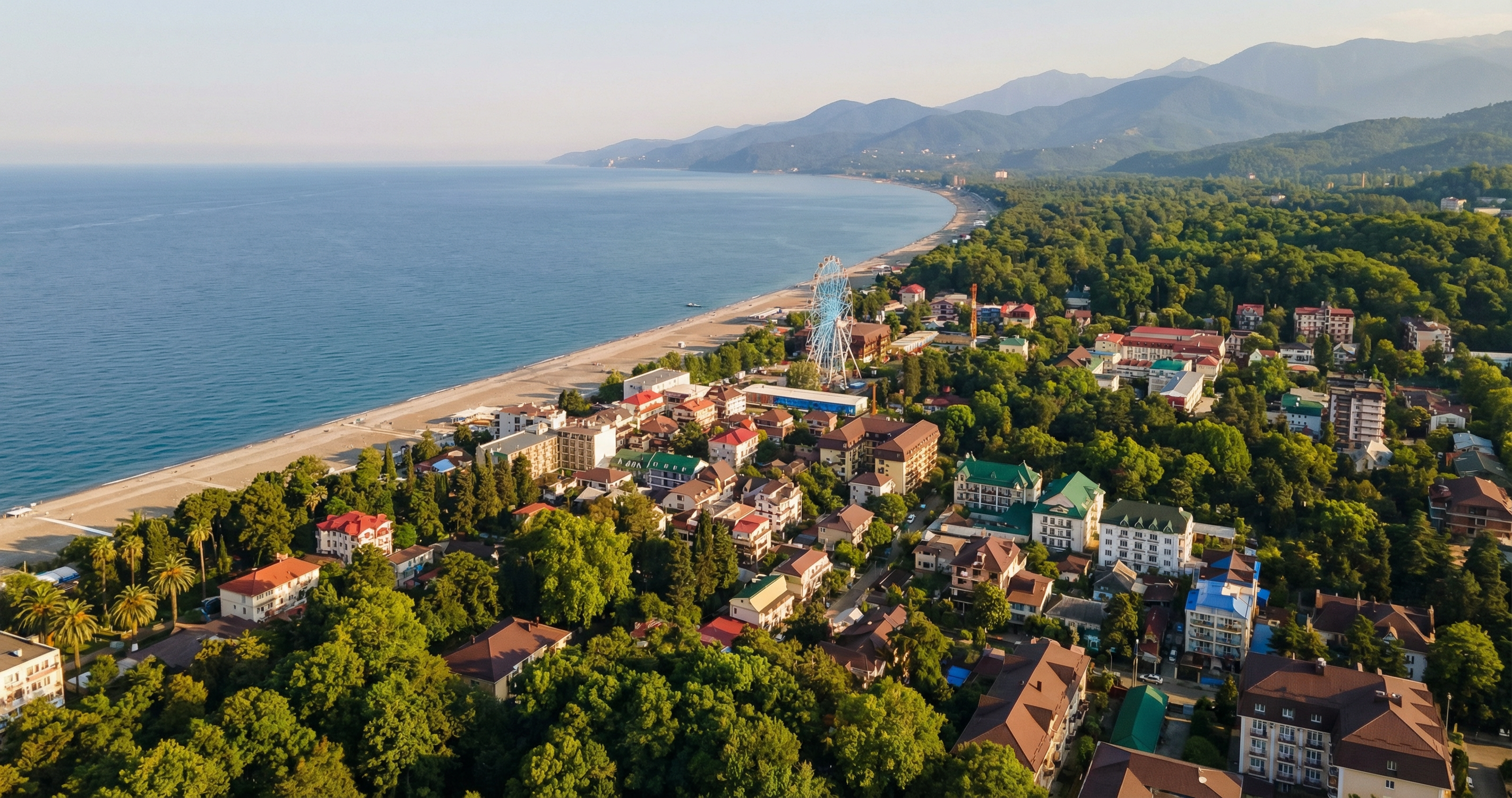 Лазаревский район Сочи: субтропики, тихое море и доступная точка входа