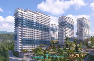Студия 20,7 м² в ЖК «Кислород» — Бытха, Сочи