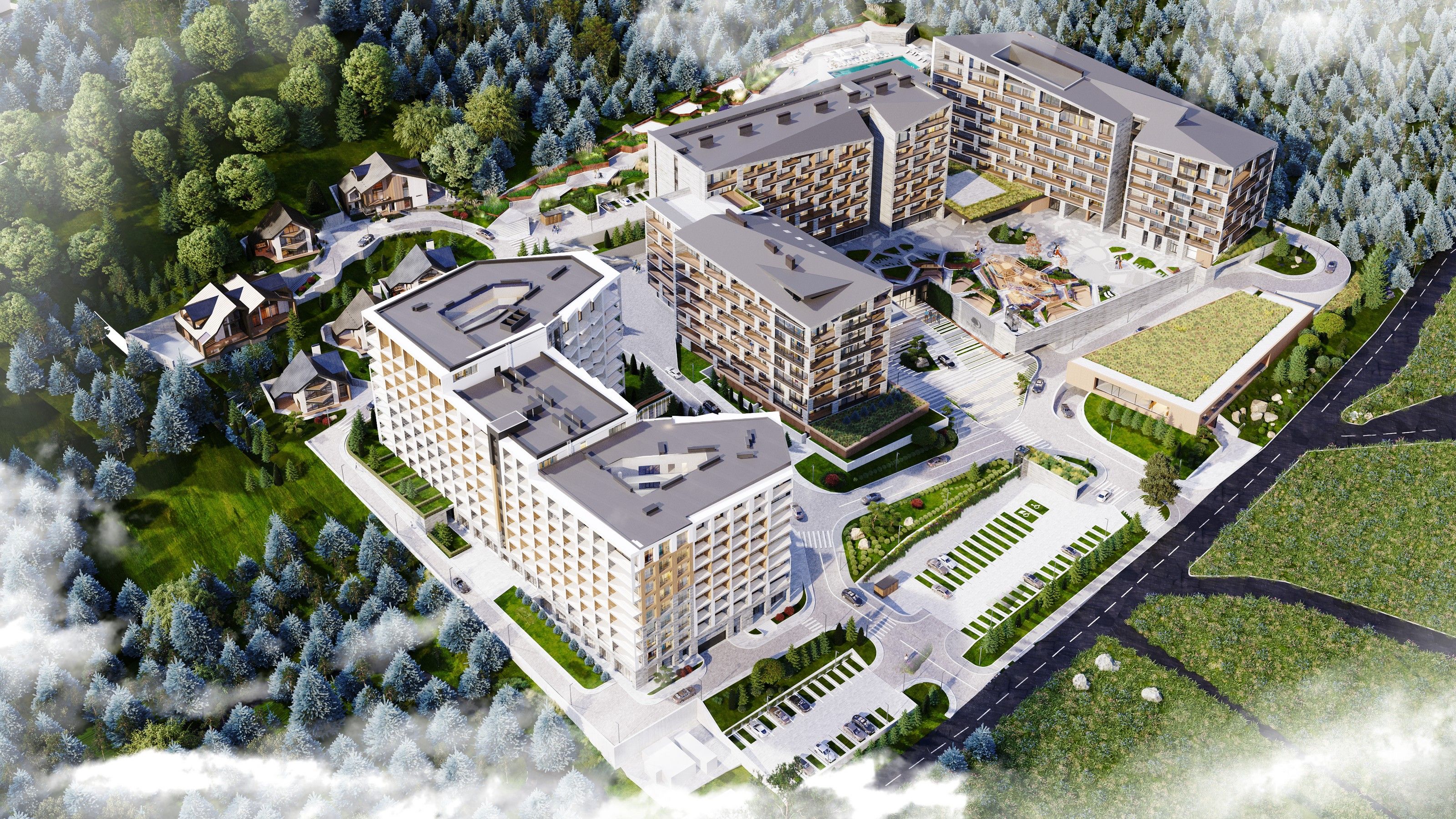 Поляна Пик — апарт-номер в 4★ отеле DoubleTree by Hilton (Красная Поляна)