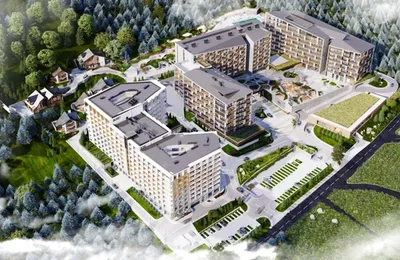 Поляна Пик — апарт-номер в 4★ отеле DoubleTree by Hilton (Красная Поляна)