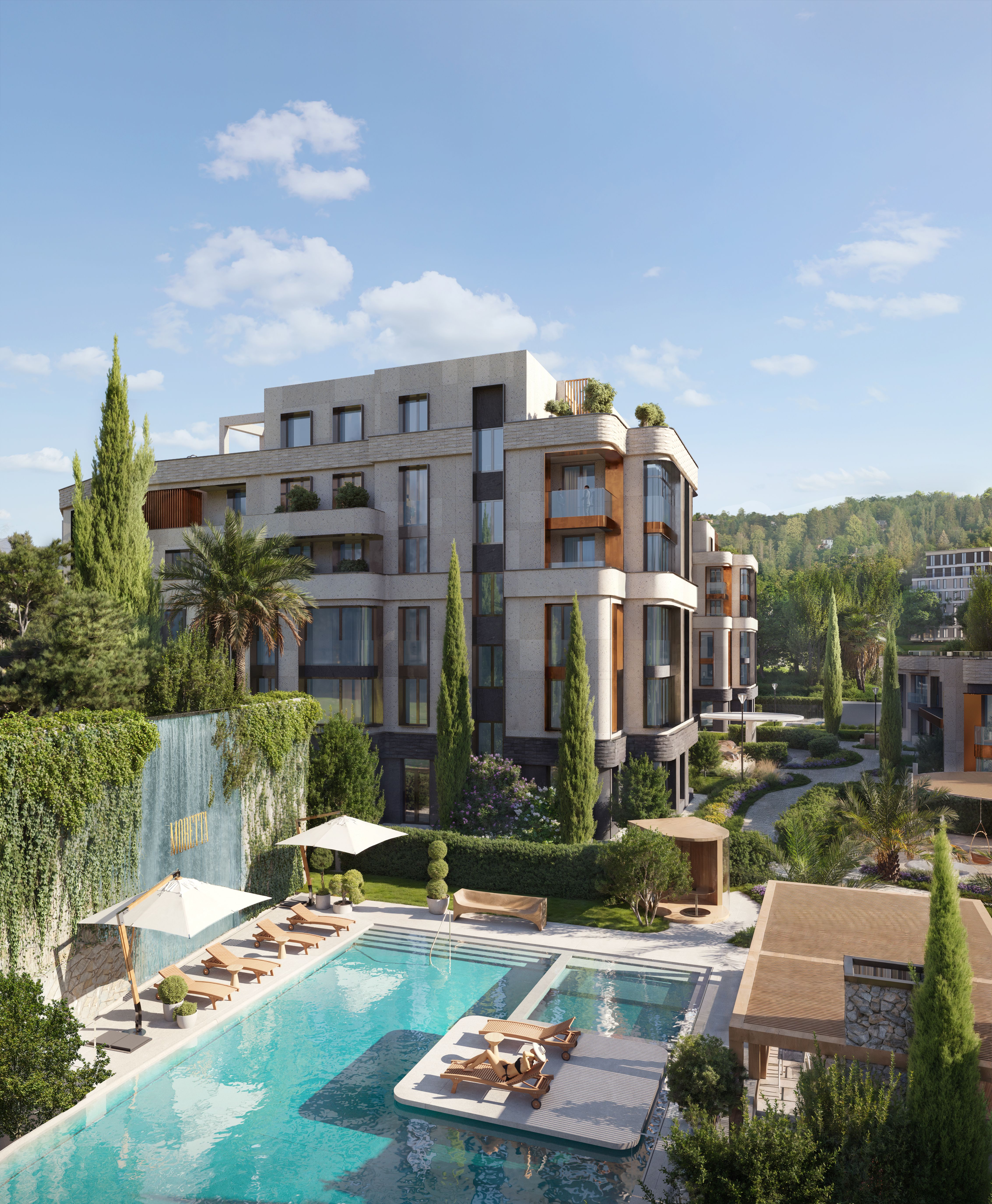 КД «Моретта» — 1-комн. резиденция 47.8 м² (La Luna)