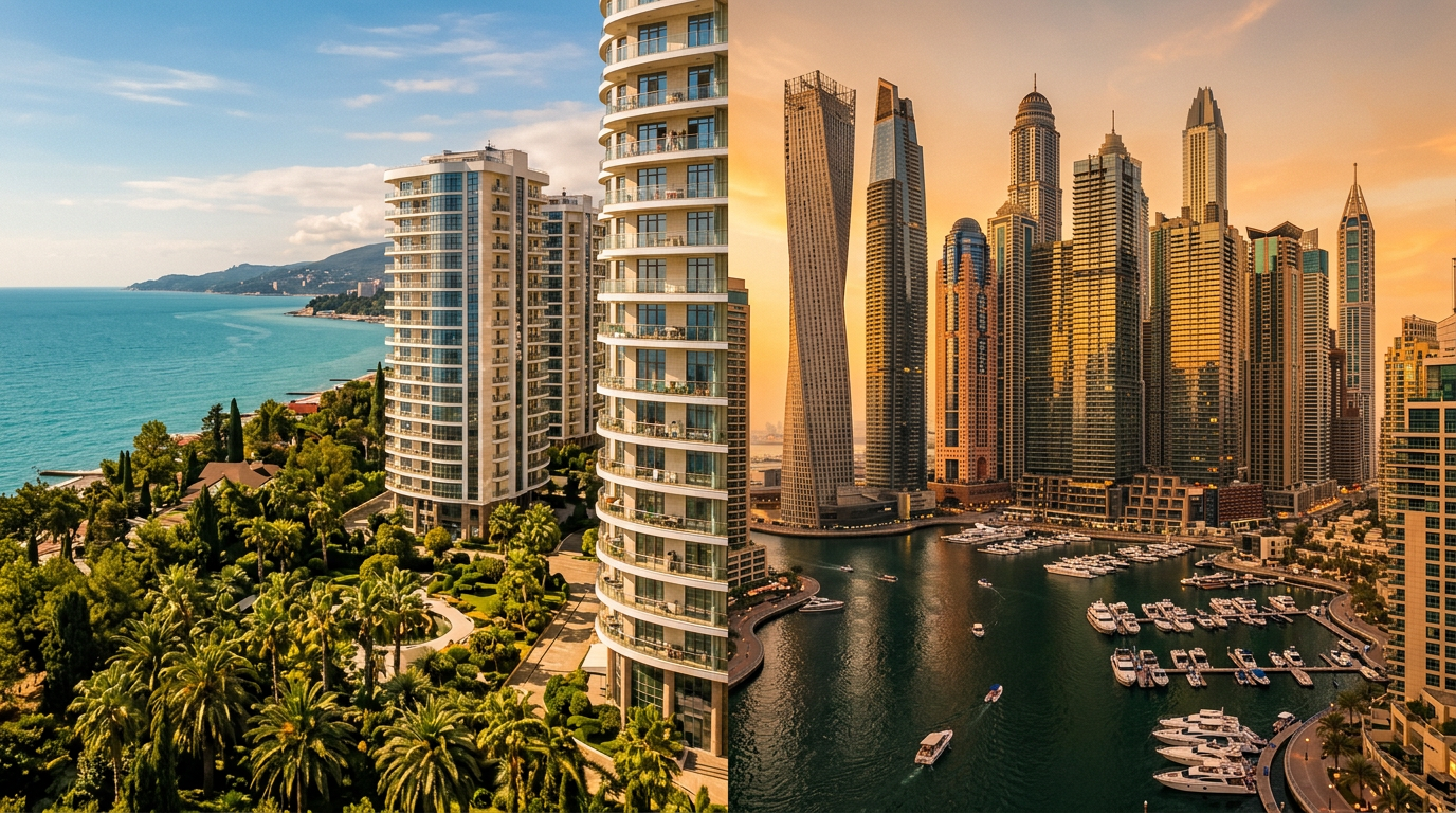 Сочи vs Дубай — где выгоднее инвестировать в 2026