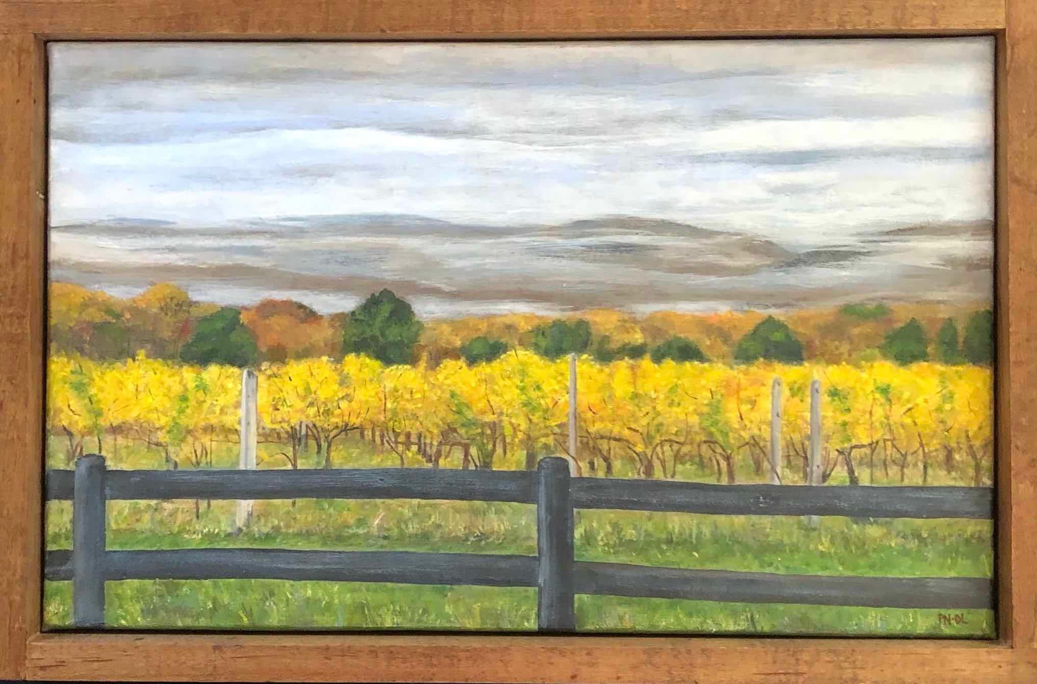 Pollak Vineyard in Fall, Greenwood VA
