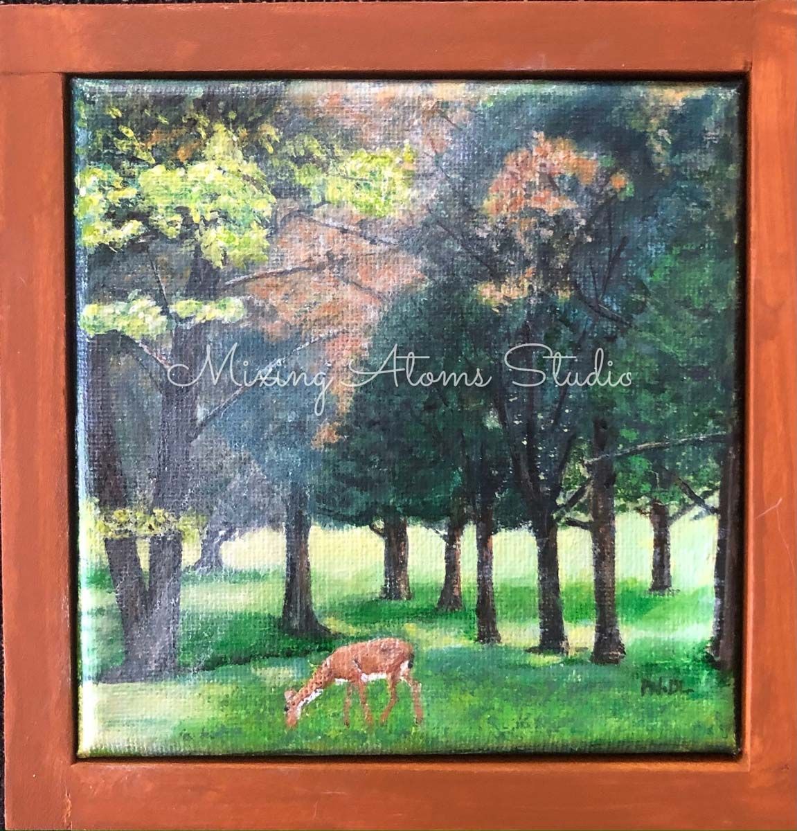 Deer in woods