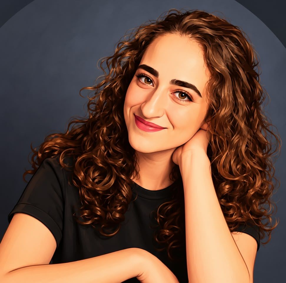 Ritratto illustrato di Ilaria Docchi