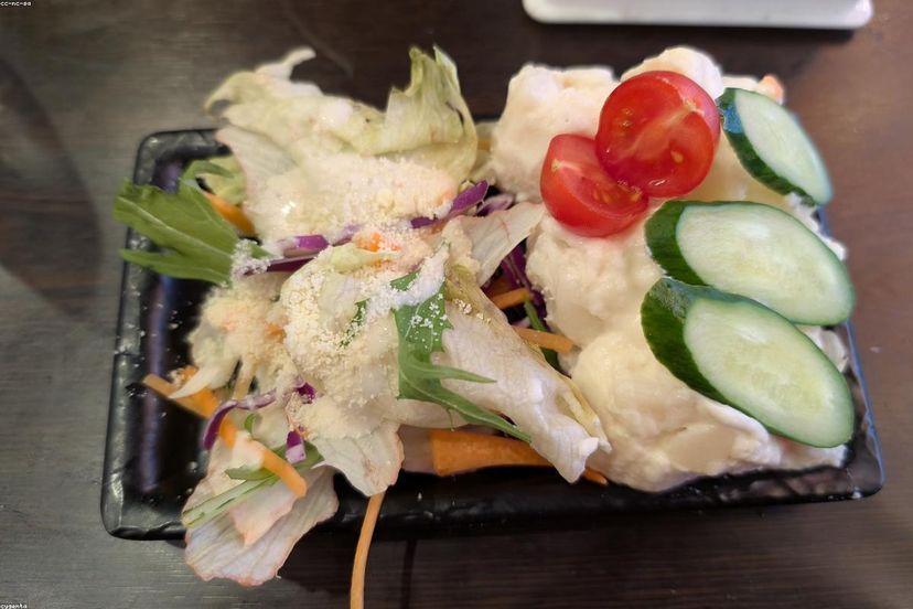 Ensalada saludable y colorida