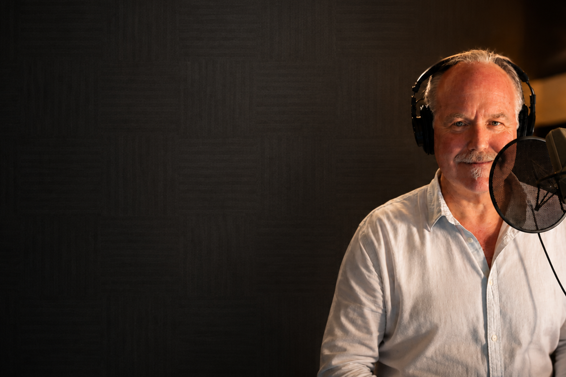 Jonathan Lockwood in the studio