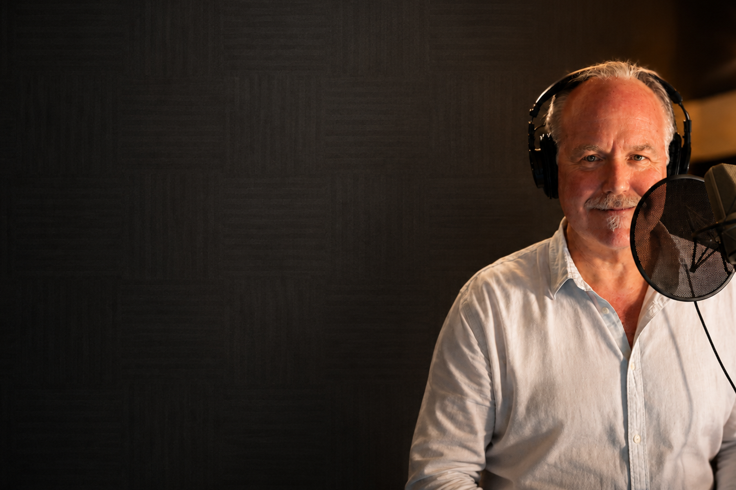 Jonathan Lockwood in the studio