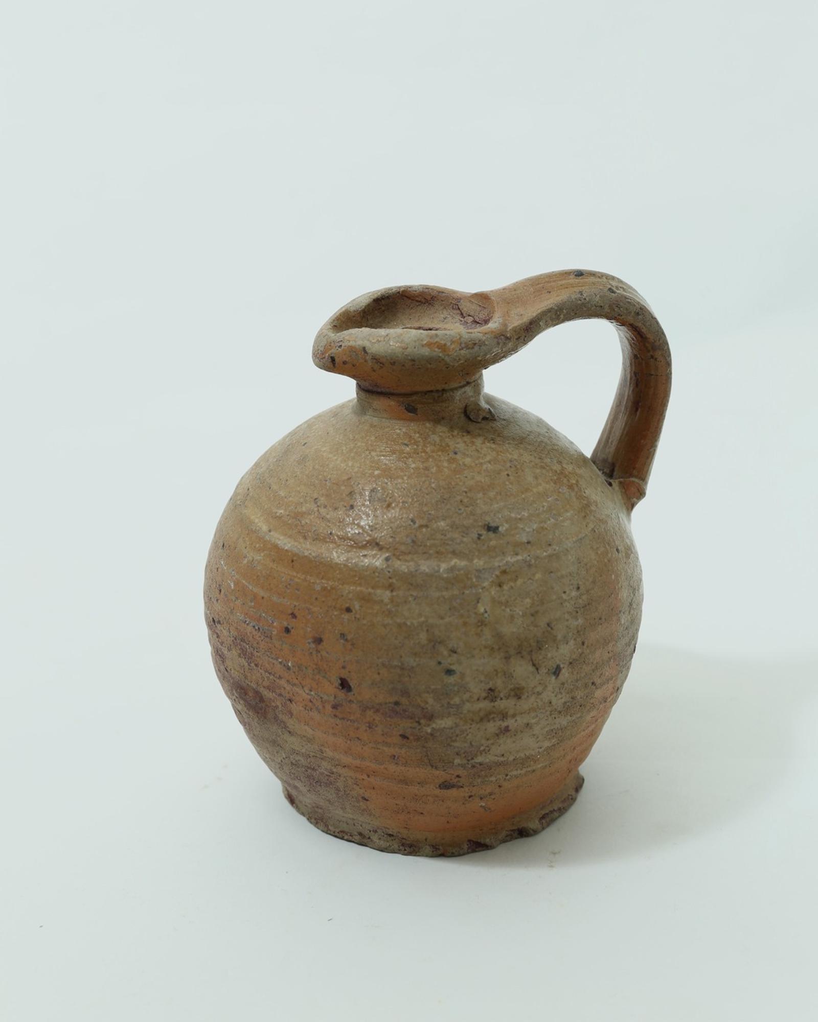ラ・ボルヌ 石炻器 手付き水差し 5