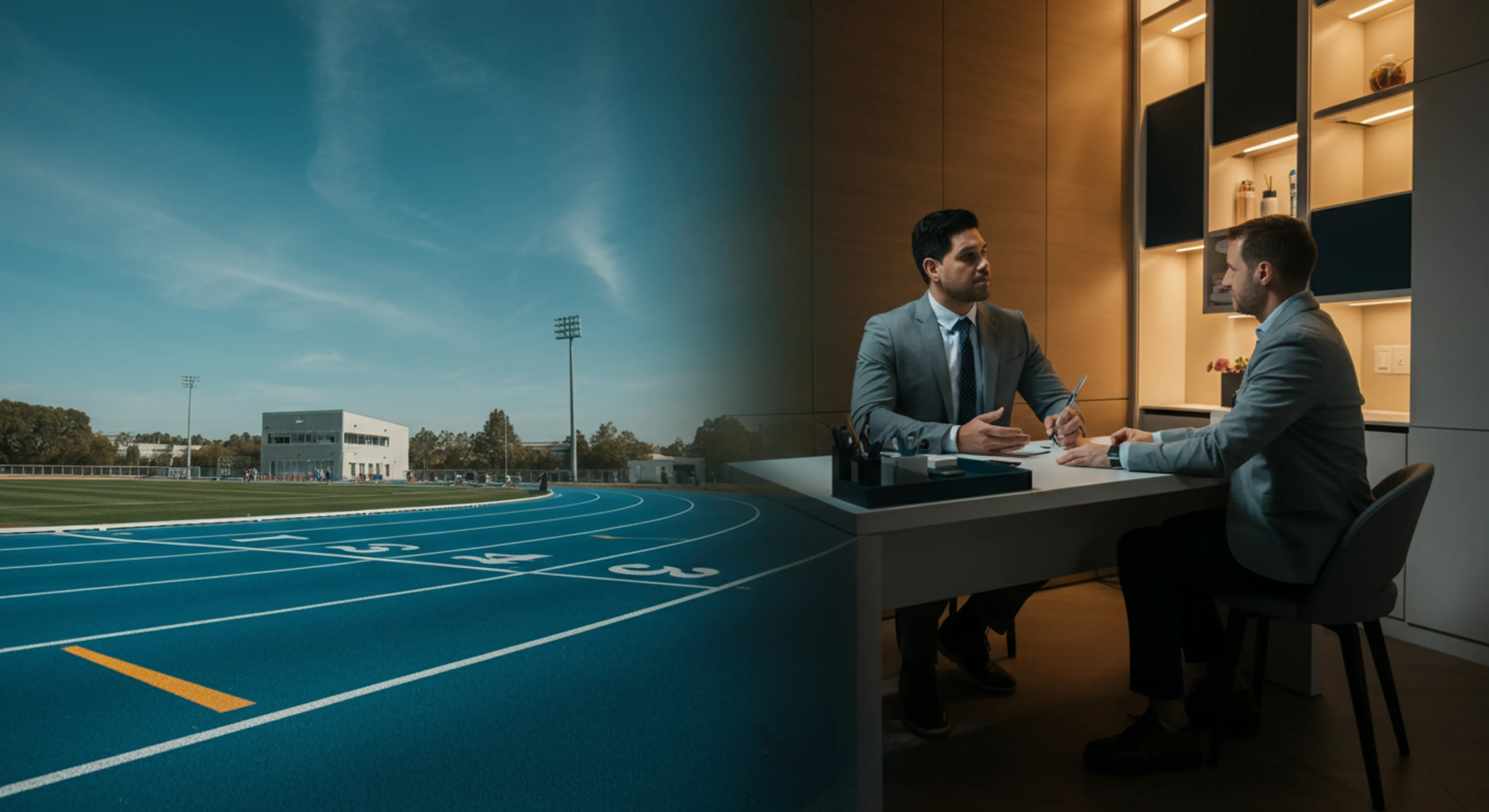 Athlete consulting with a urologist about testosterone and TRT eligibility for competitive sport in London