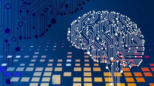 Abstract visualisation of connected AI systems representing agentic workflow orchestration