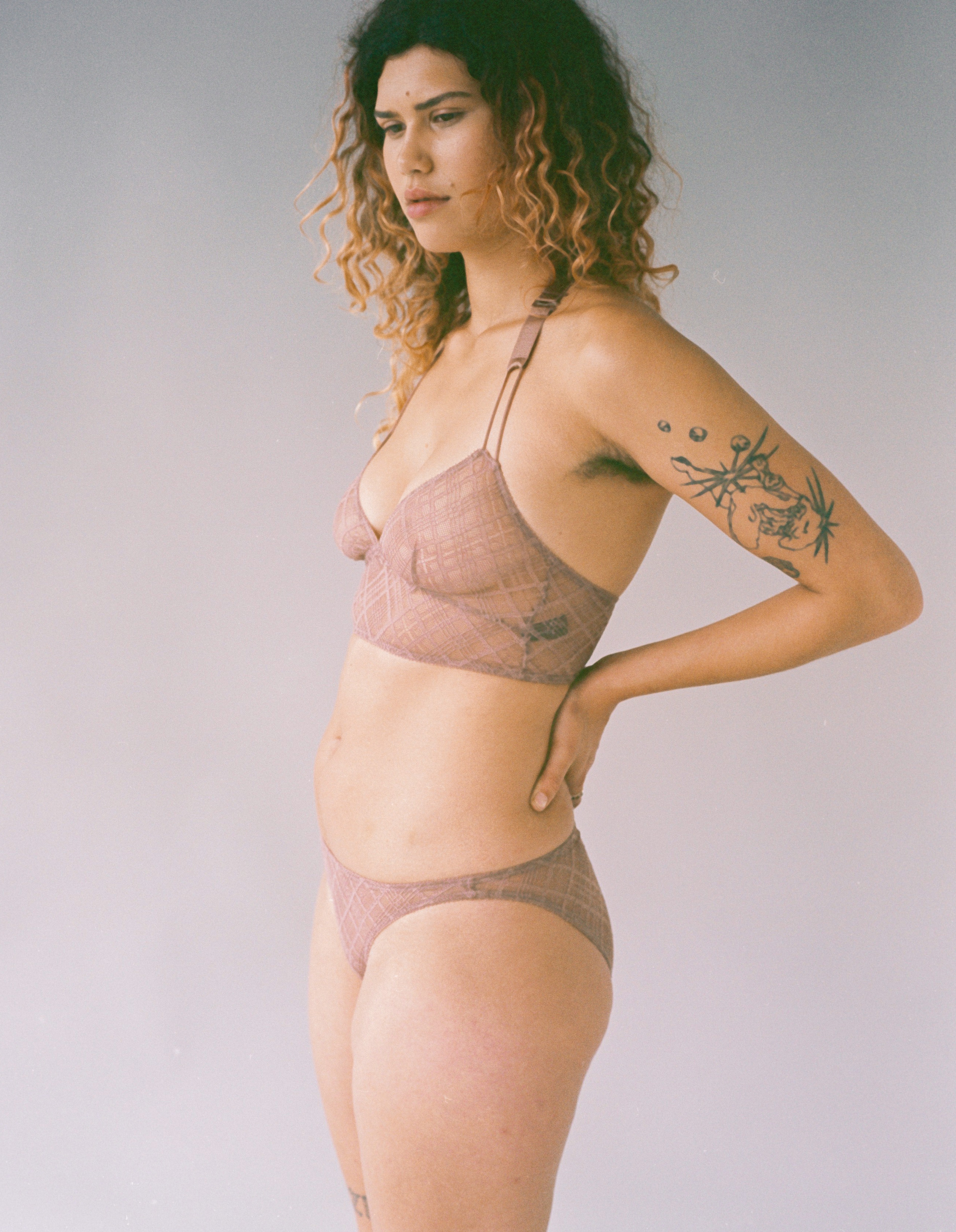 Celeste Tri Brief Rosewood - 1