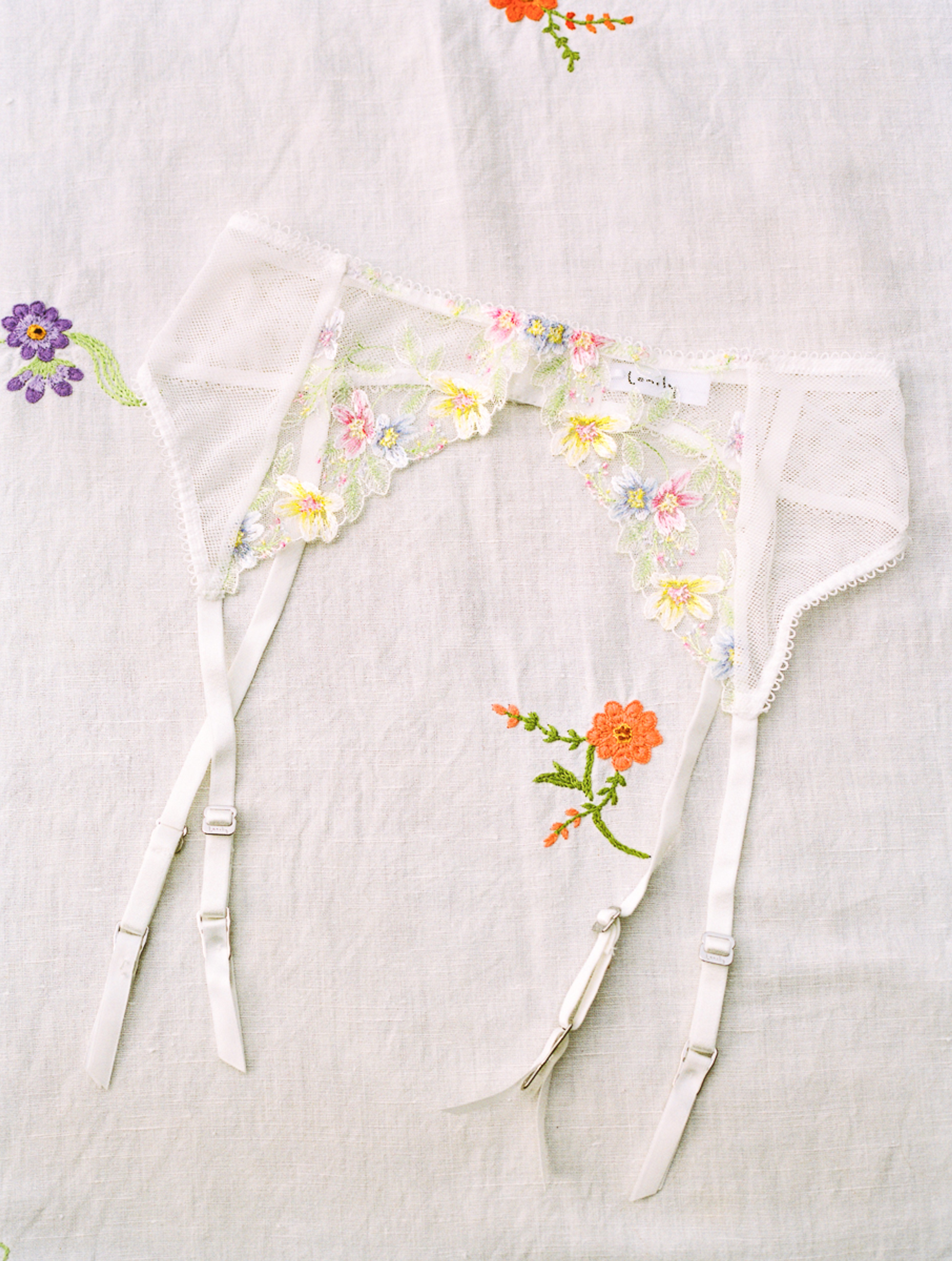 Florence Suspender Ivory - 8