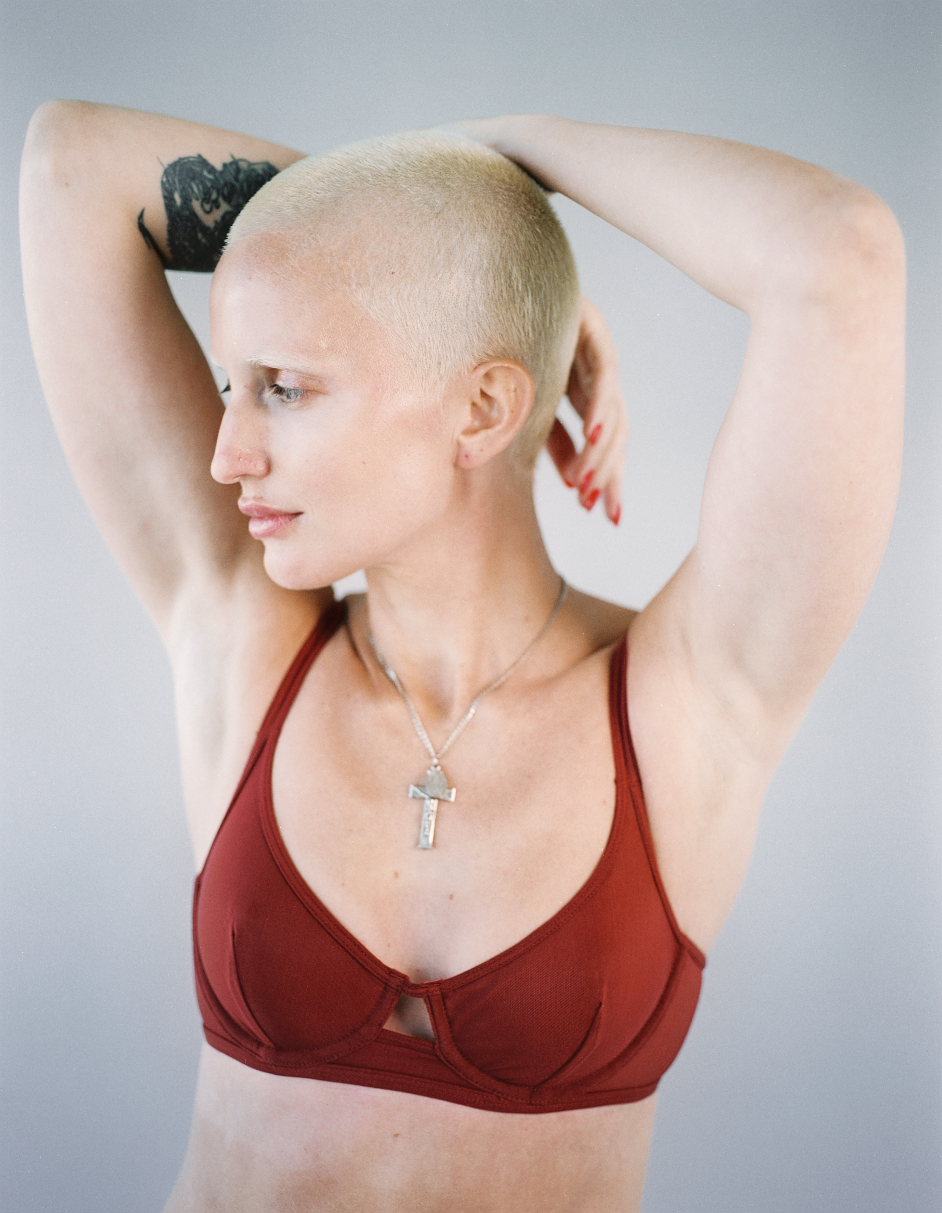 Luna Underwire Bra Garnet - 3
