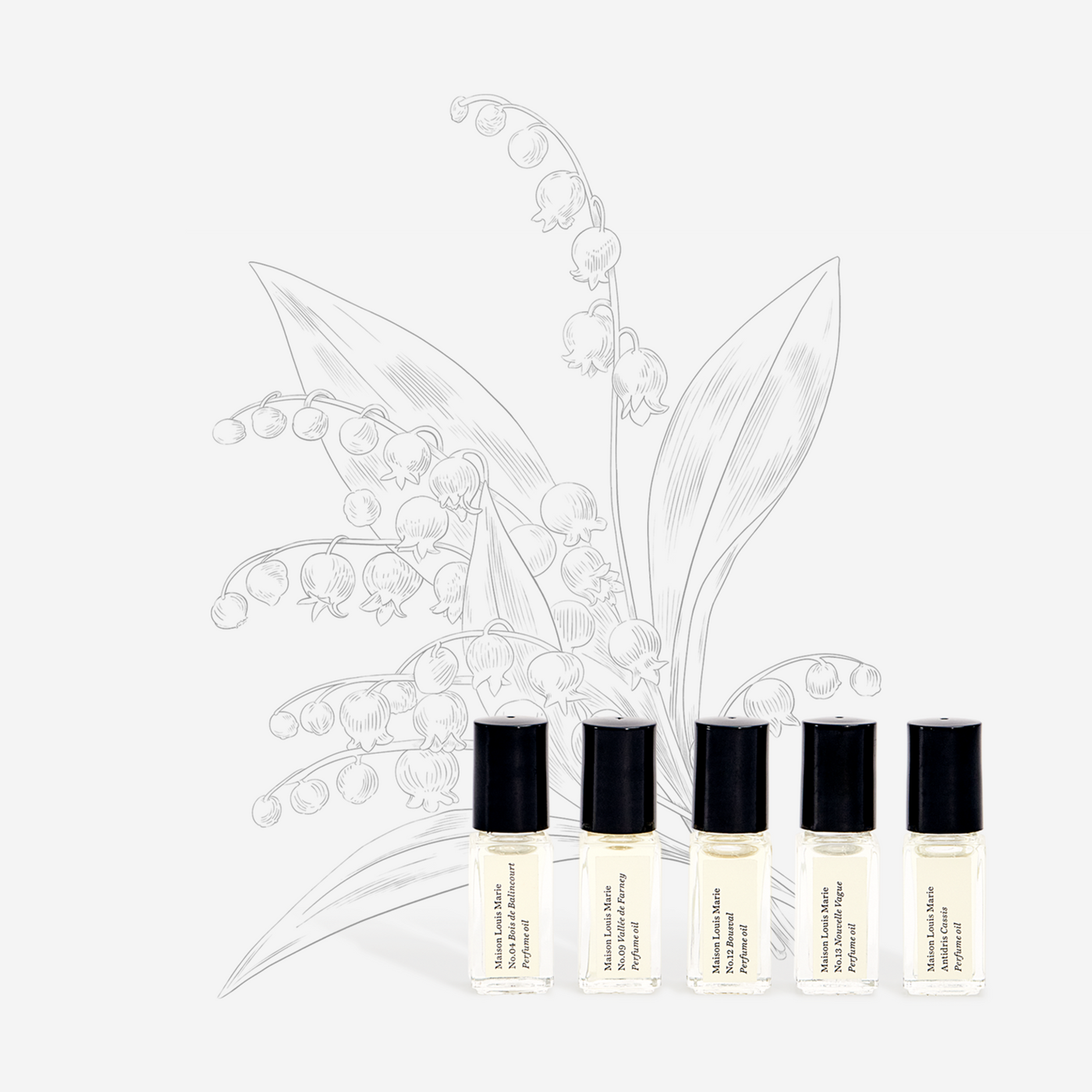 Maison Louis Marie - Perfume Oil Discovery Set - 5