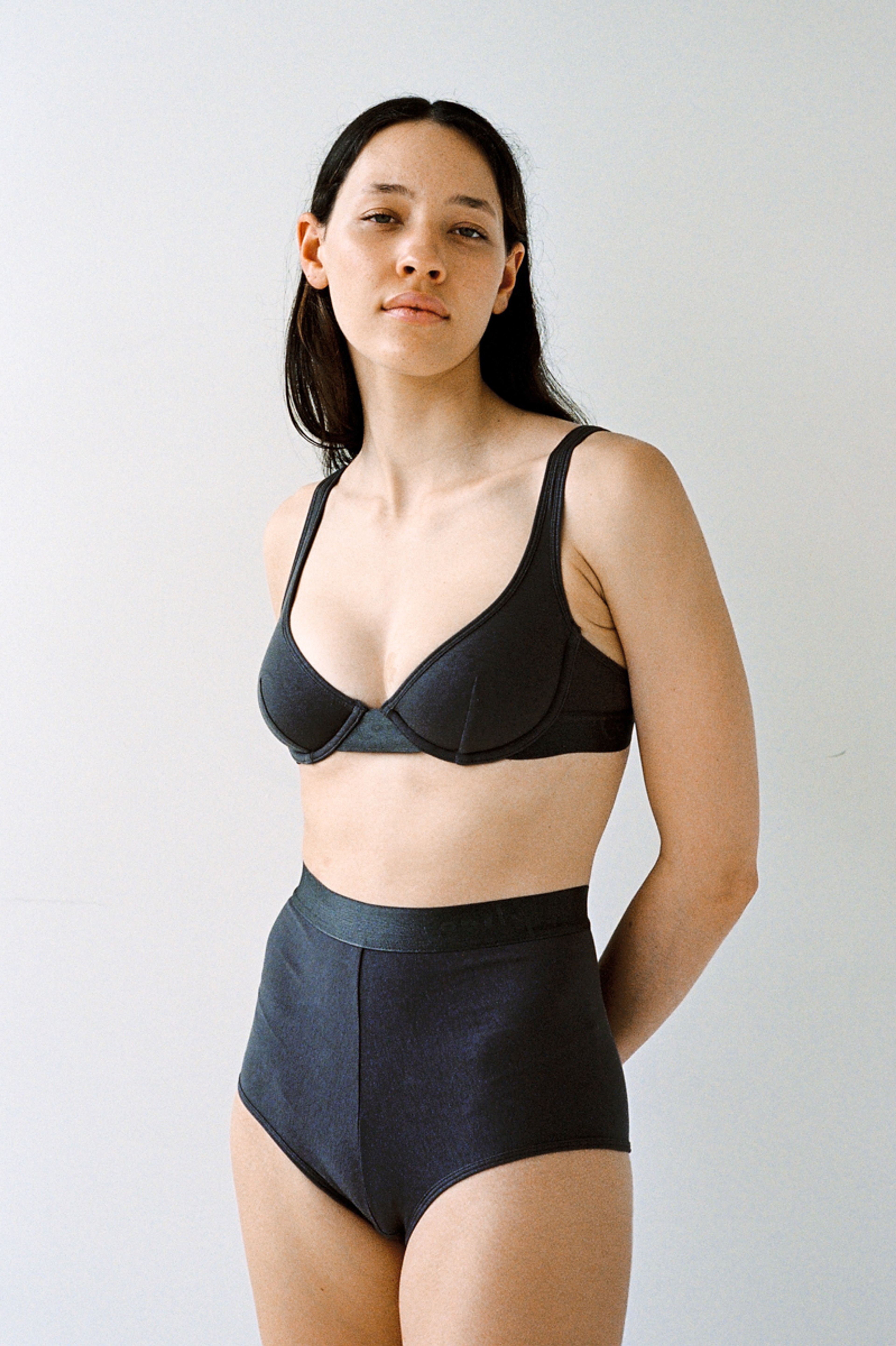 Freya High Waist Short Pewter - 4