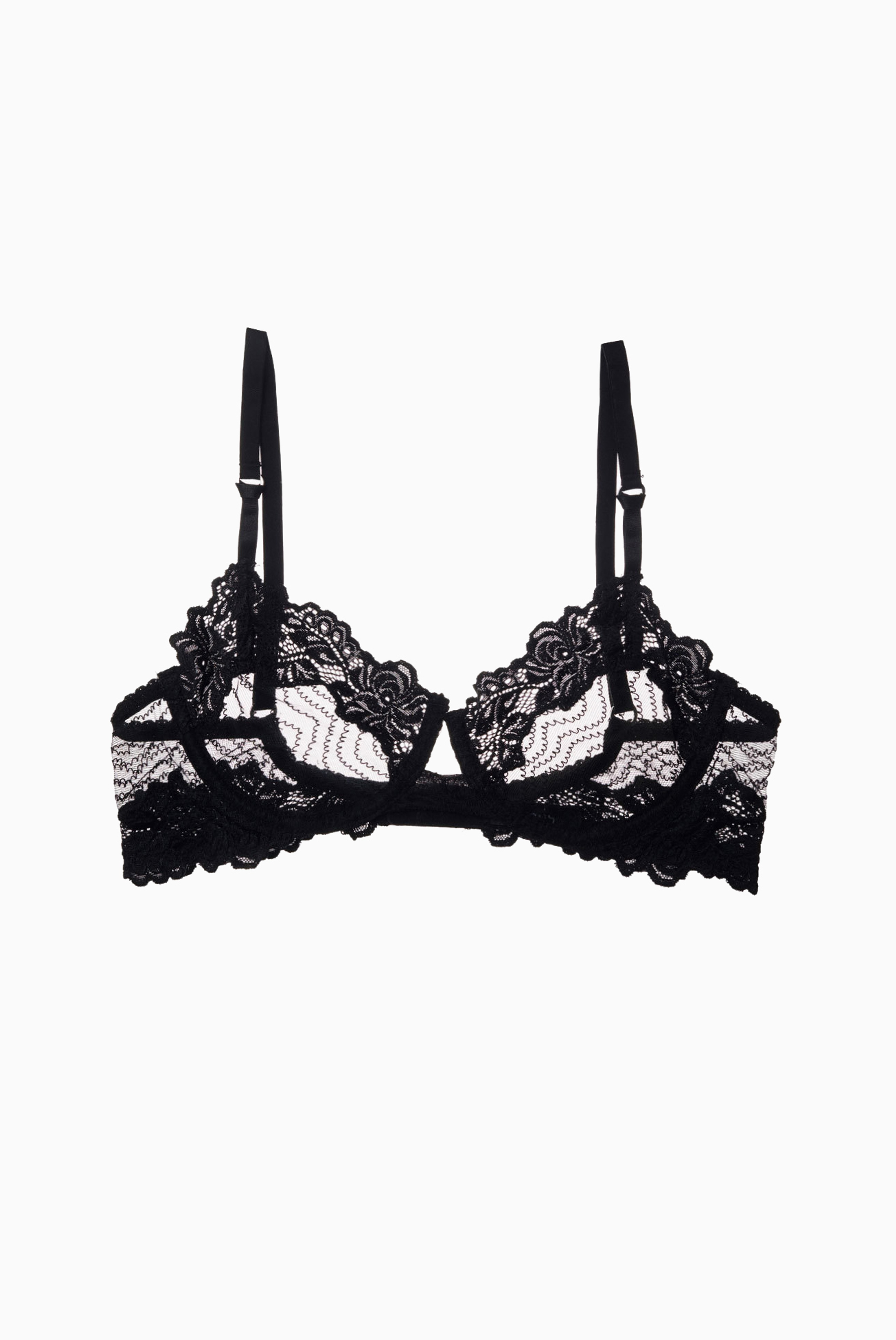 Bonnie Underwire Bra Black - 7