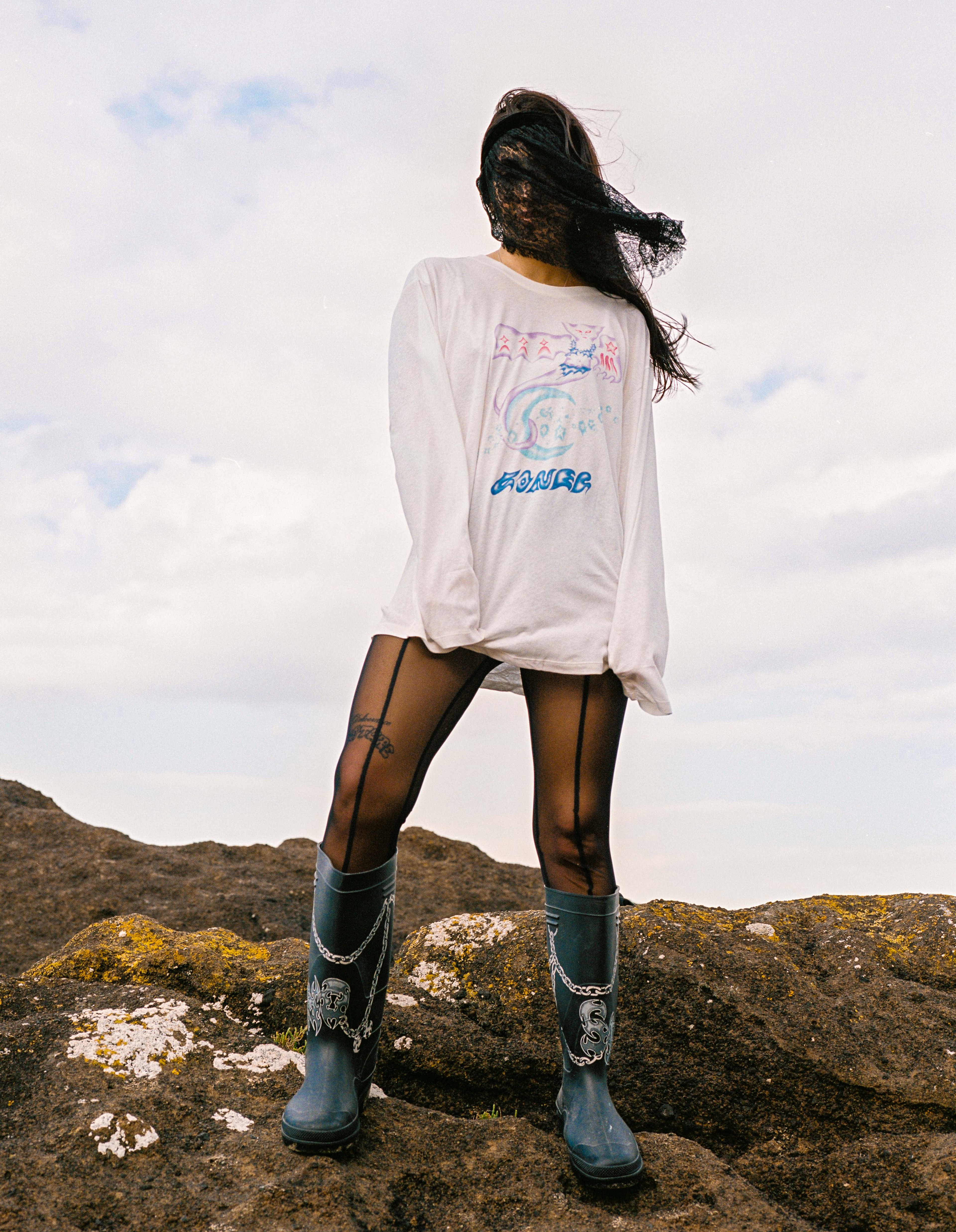 Starbeing L/S Tee White - 3