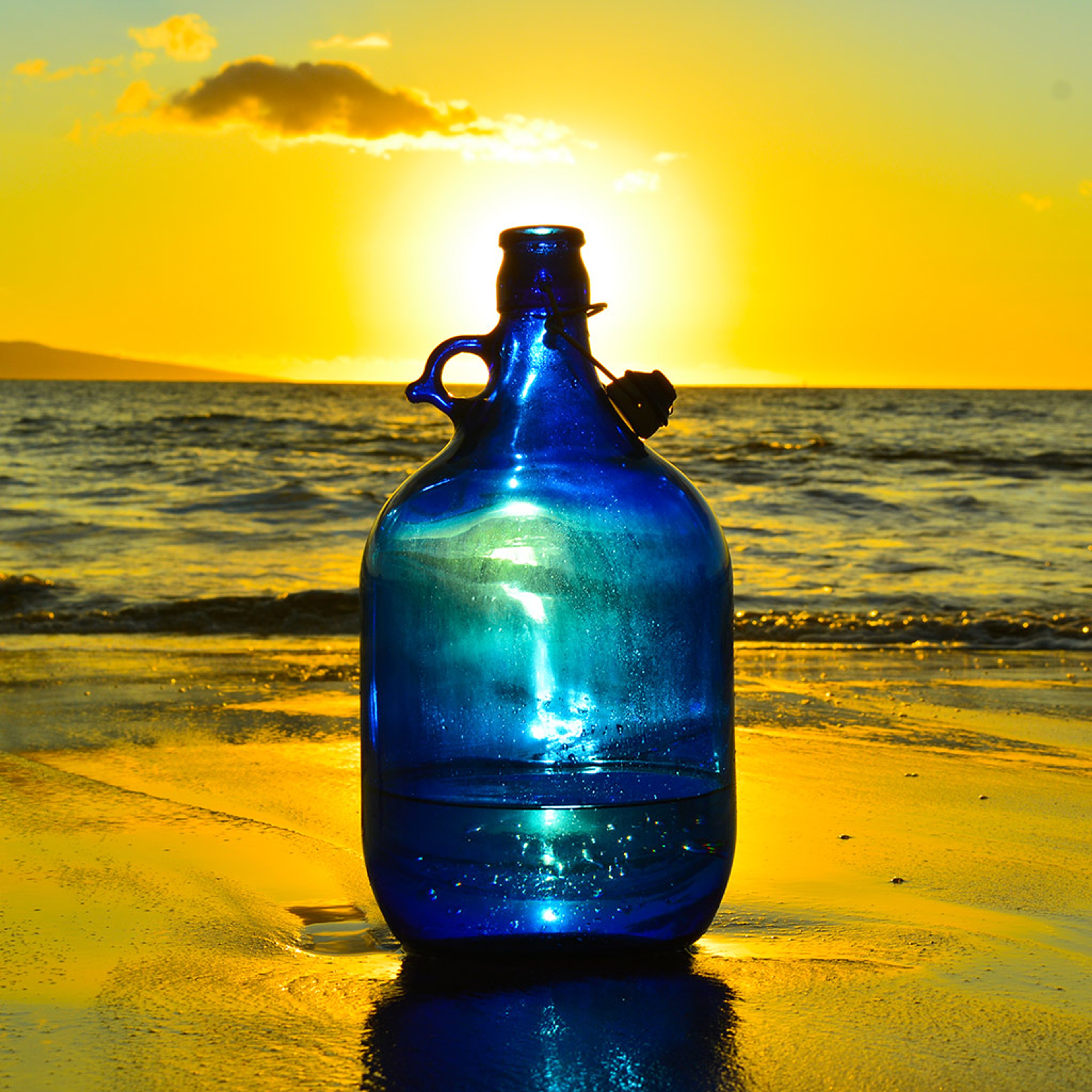Blue Bottle Plain 5L - 4