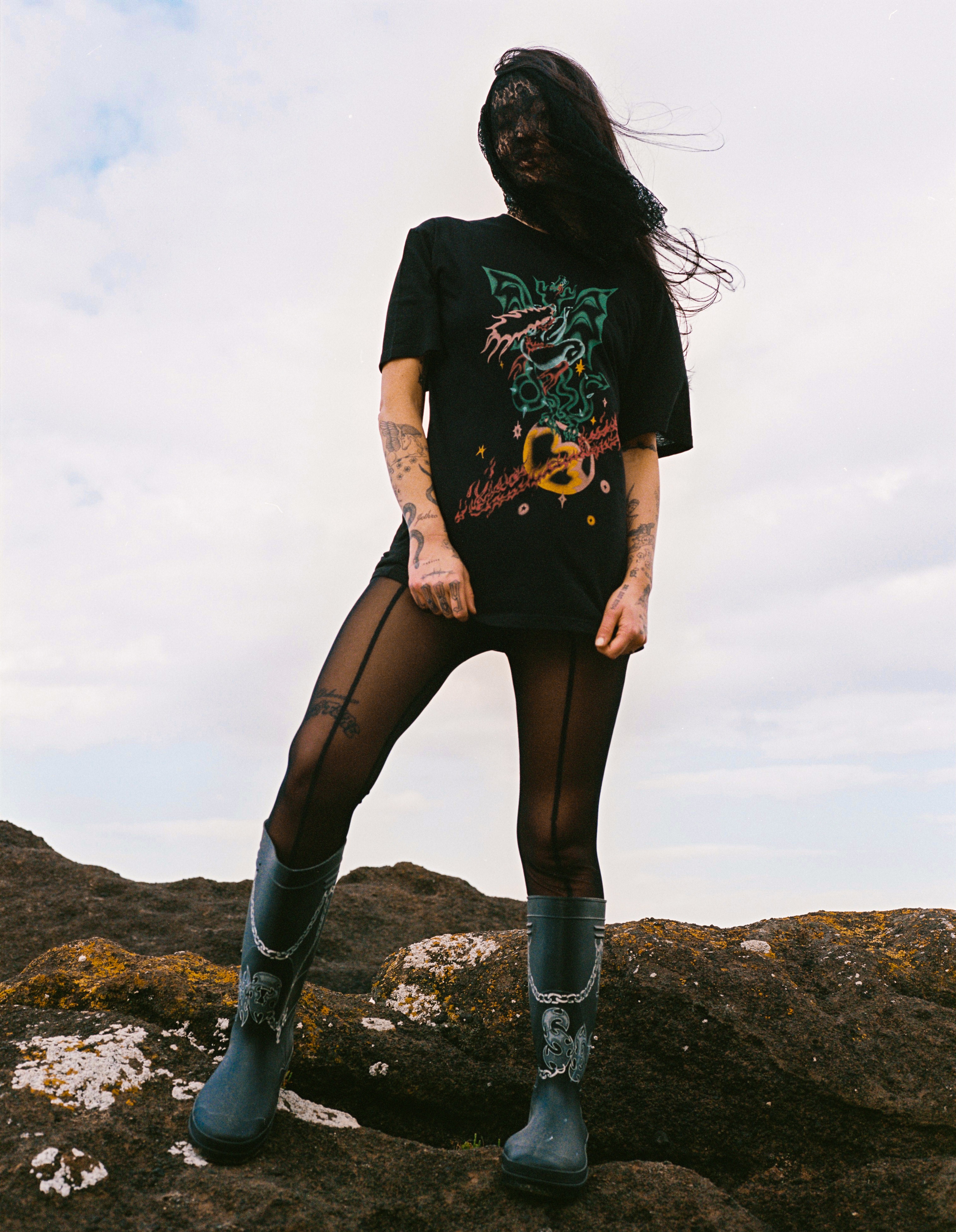 Dragon Tee Black - 5