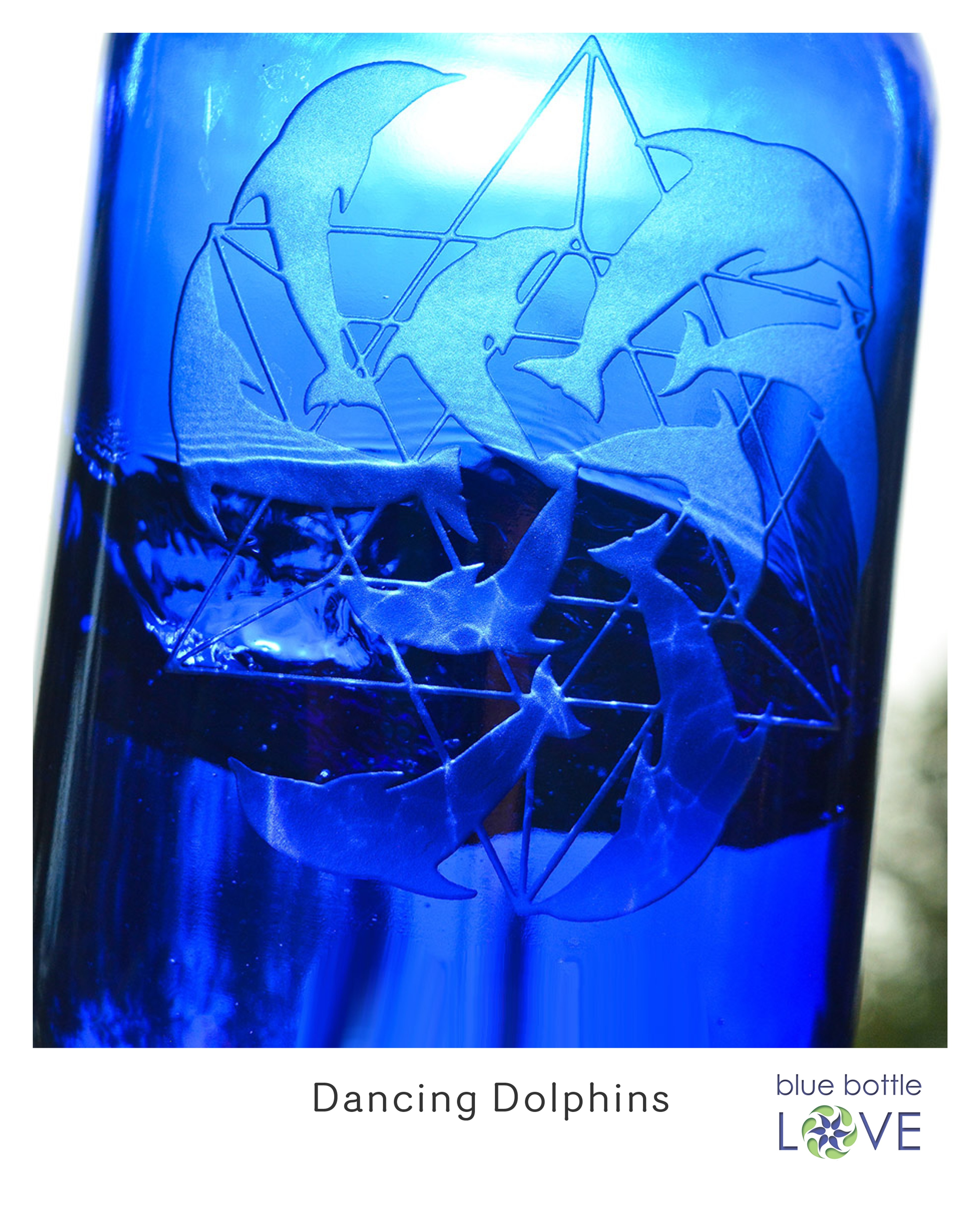 Blue Bottle Sandblasted 5L - 3