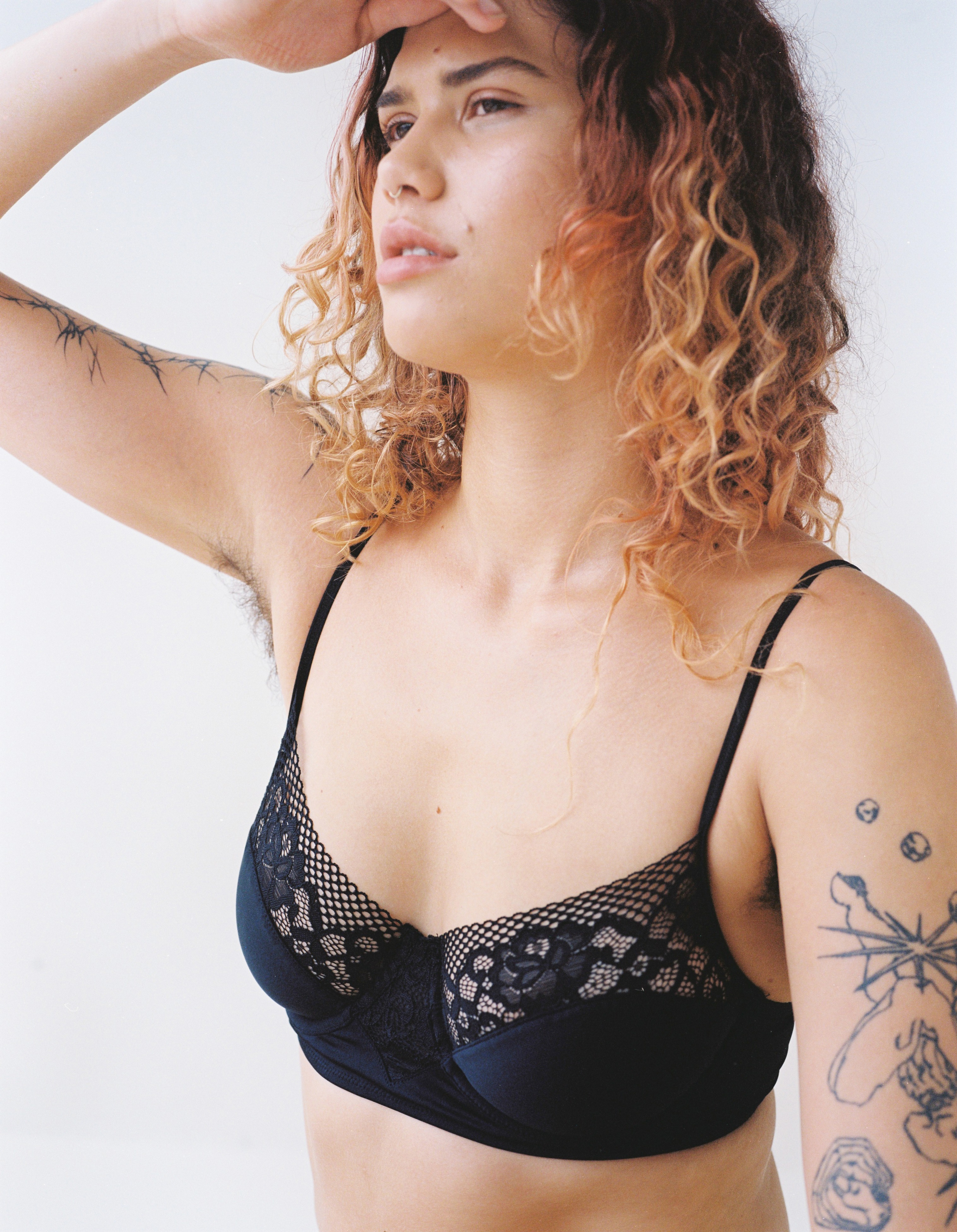 Odette Underwire Bikini Black - 1