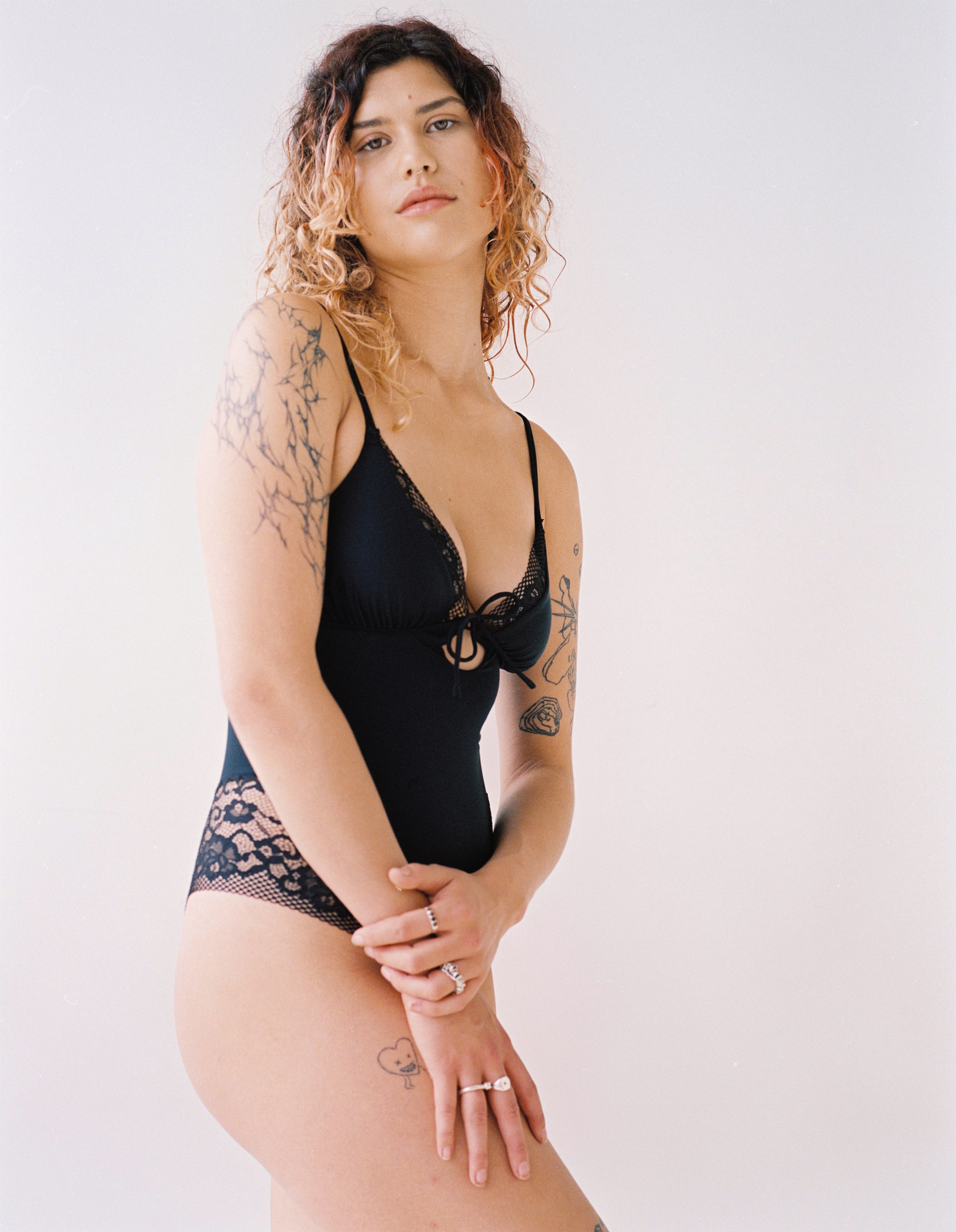 Olivia Swimsuit Black - 5