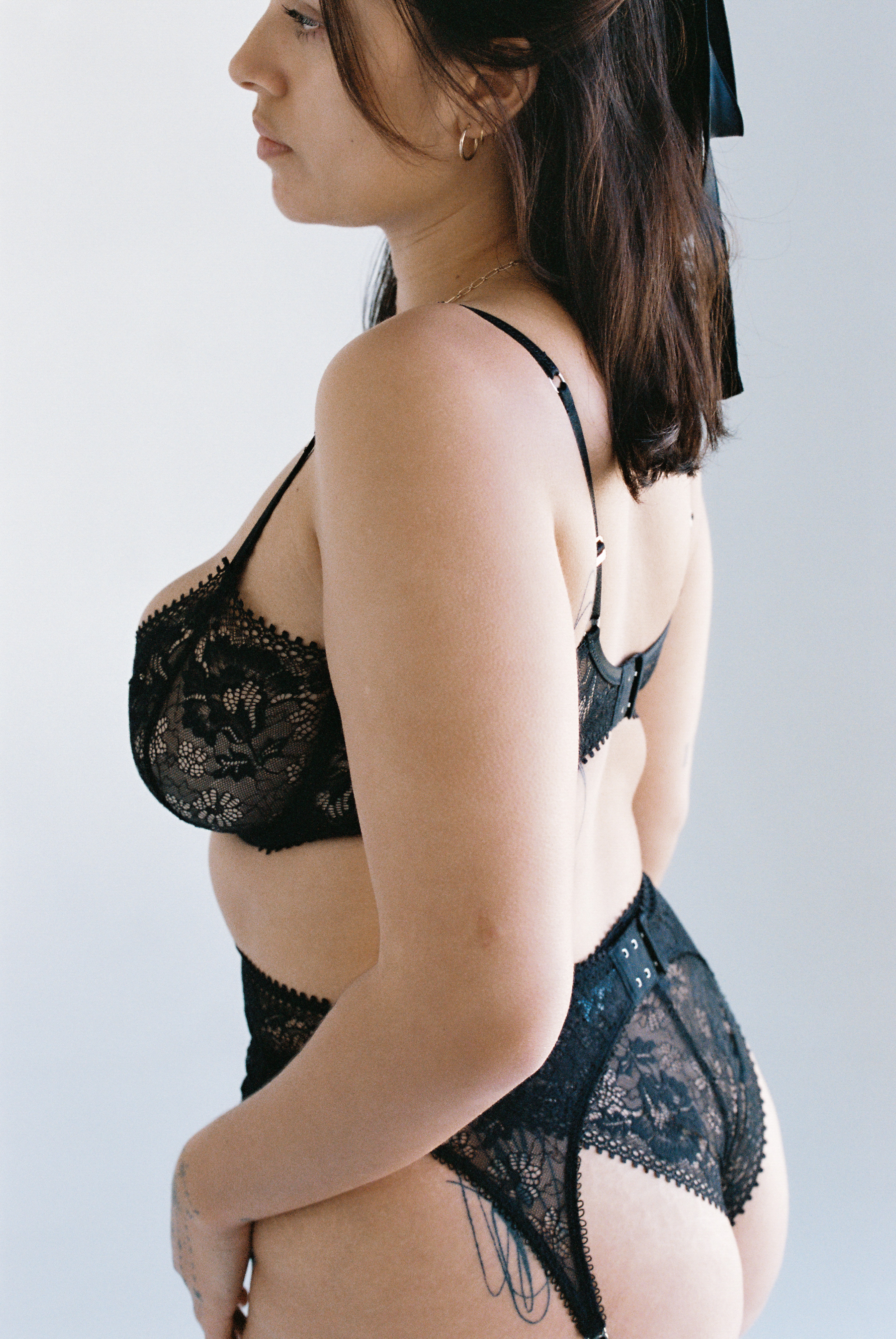 Amara High Waist Brief Black - 5