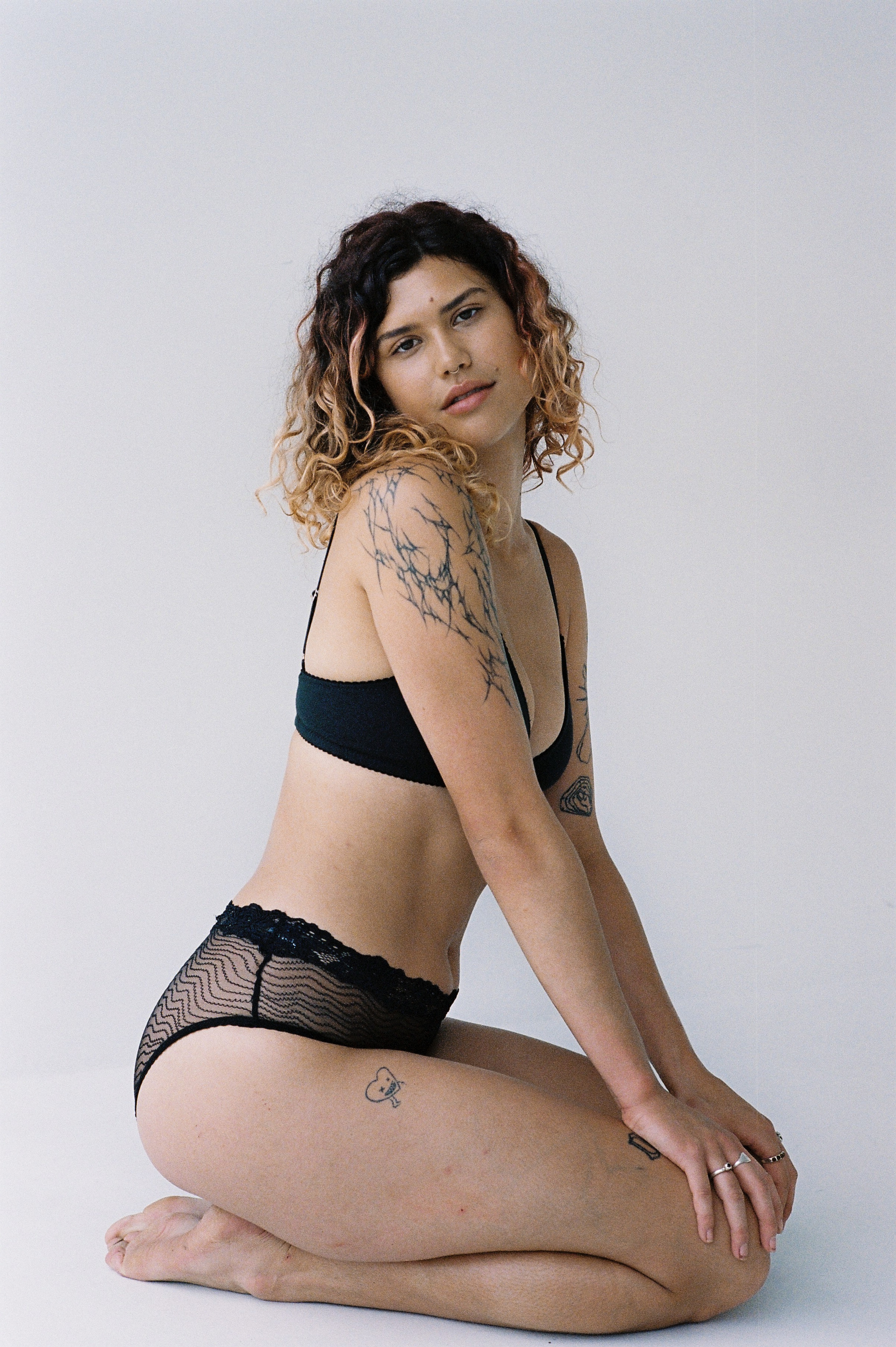 Bonnie High Waist Brief Black - 4