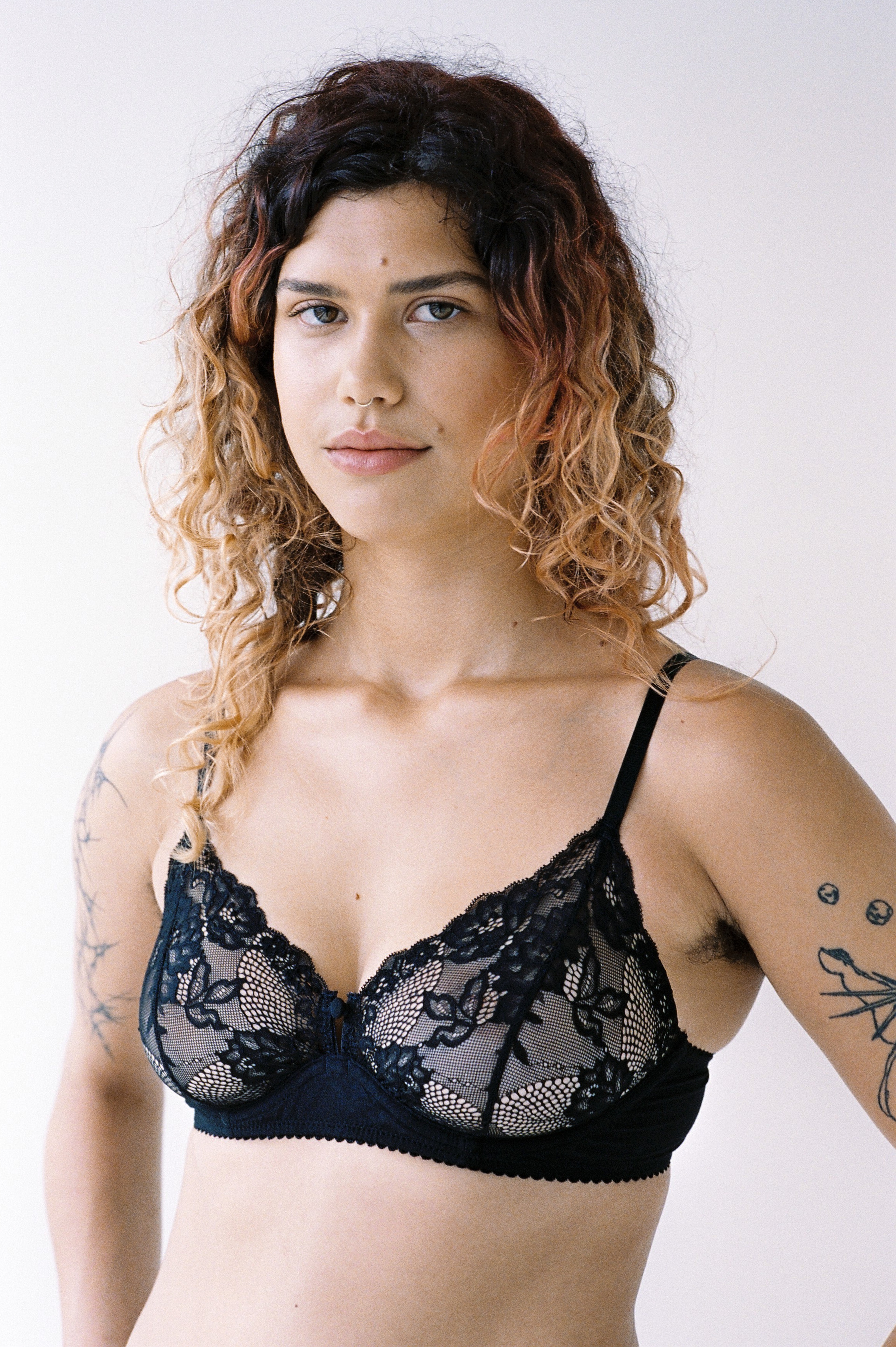 Hollie Underwire Bra Black - 2