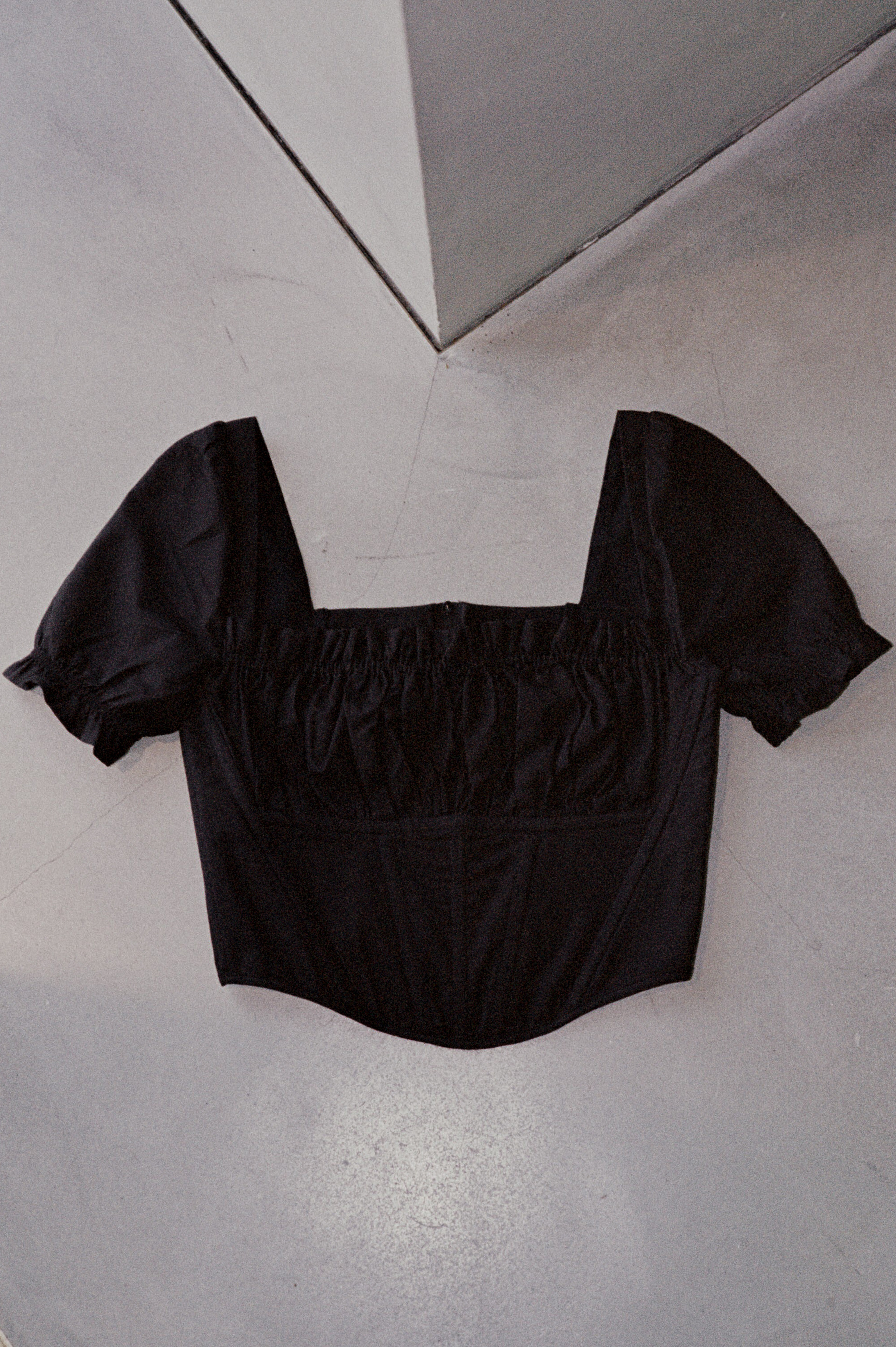 Venus Puff Sleeve Top Black - 4