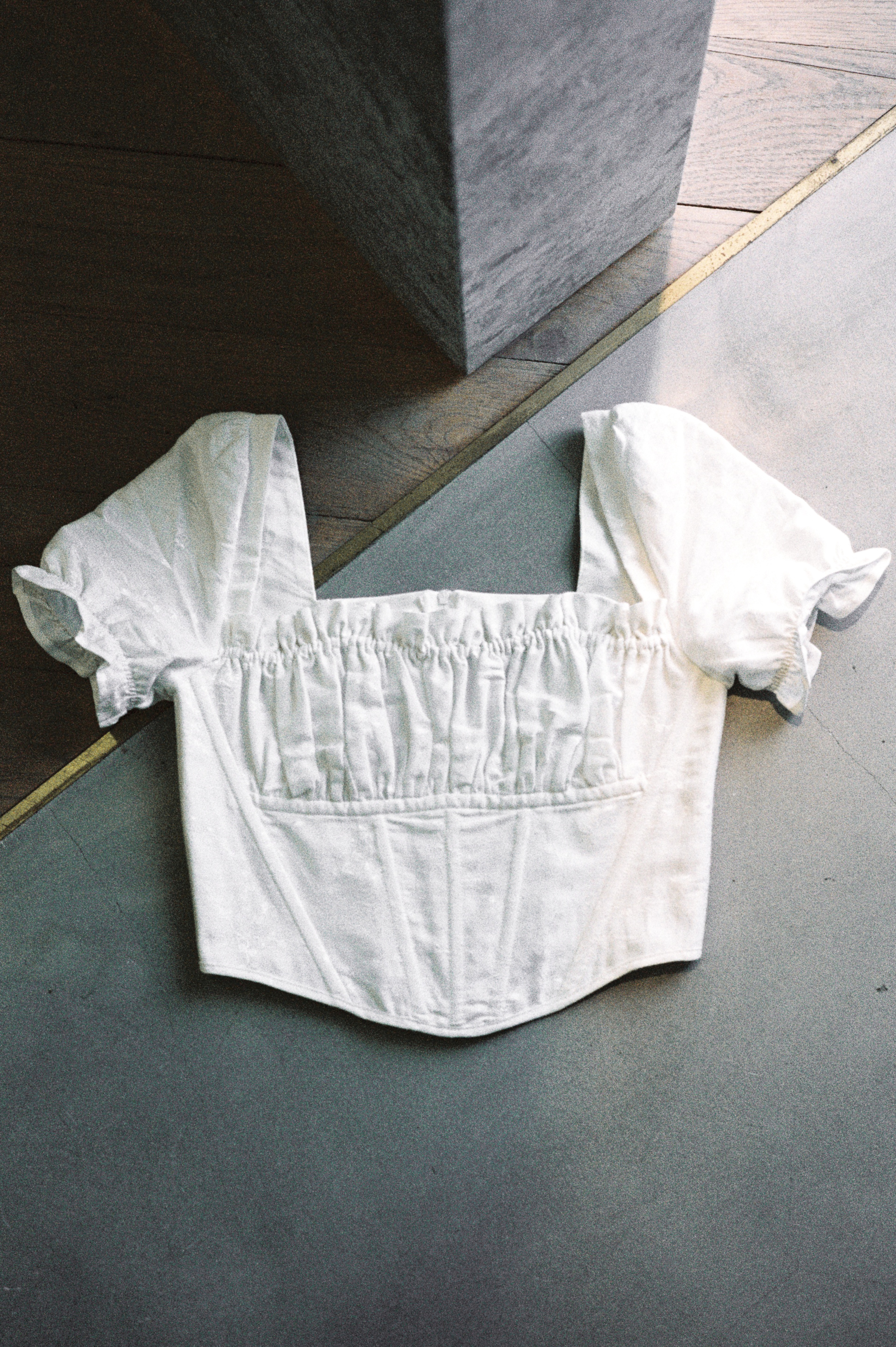 Venus Puff Sleeve Top Ivory - 5