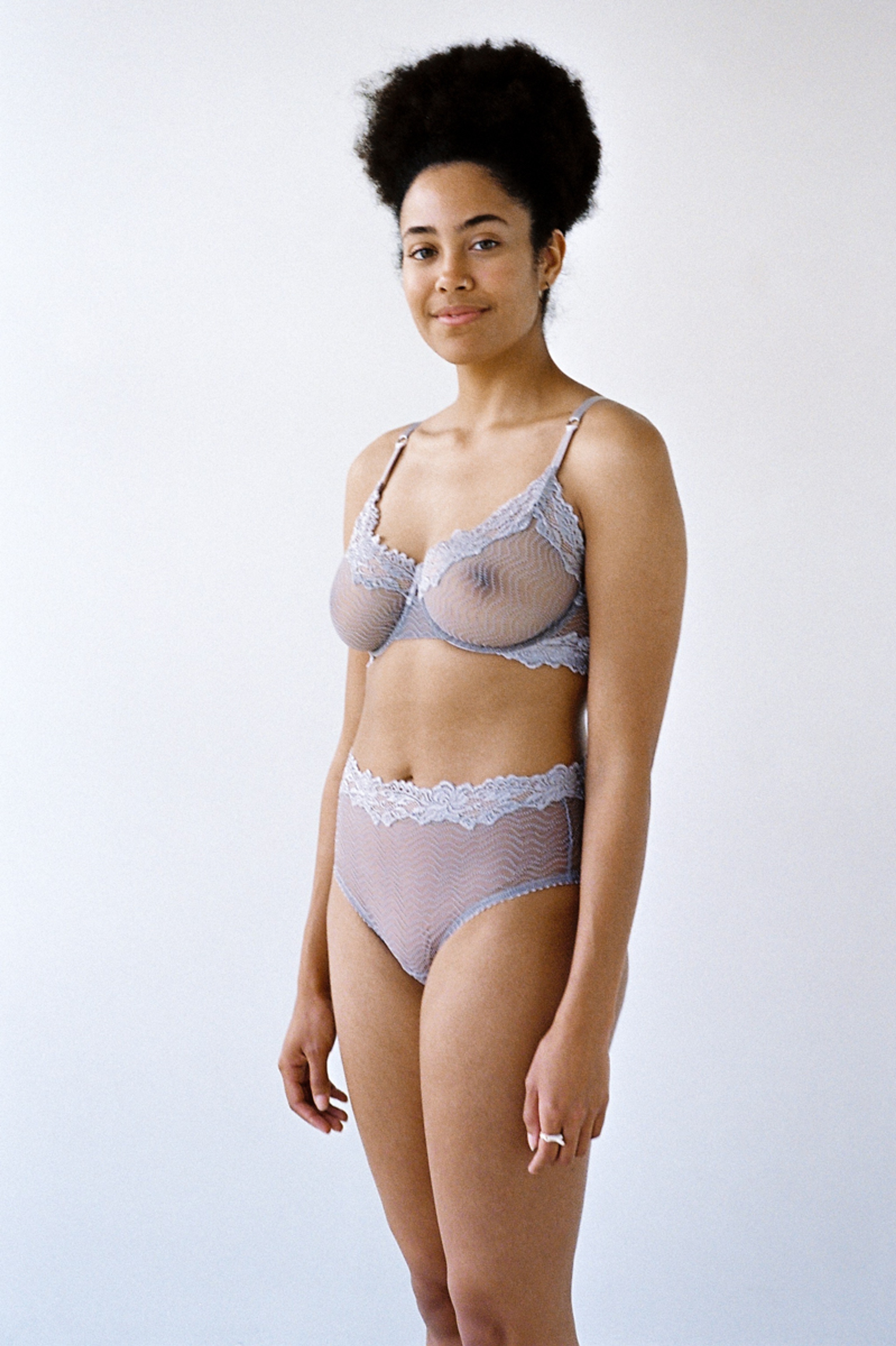 Bonnie High Waist Brief Cloud - 3