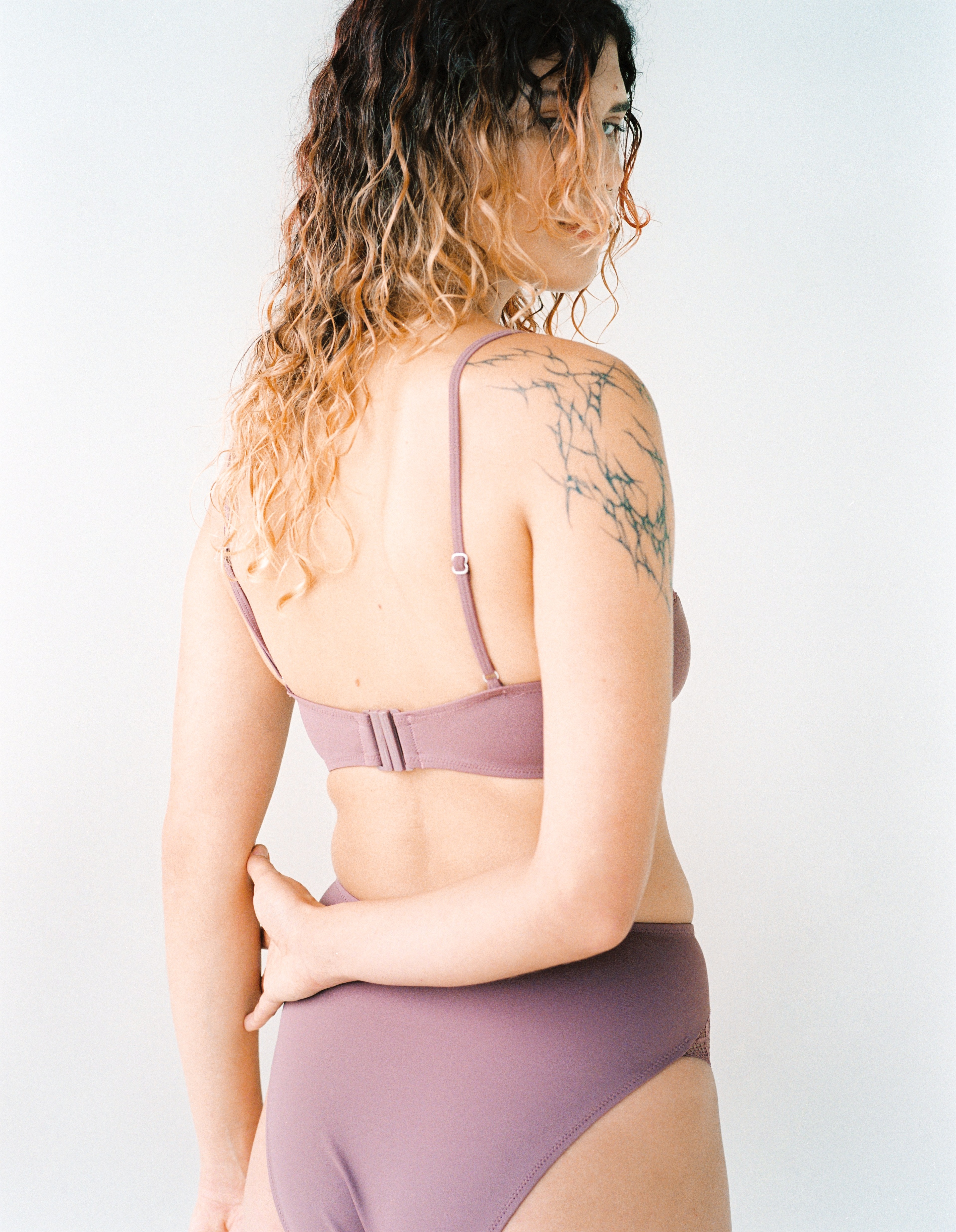 Odette Underwire Bikini Hollyhock - 3